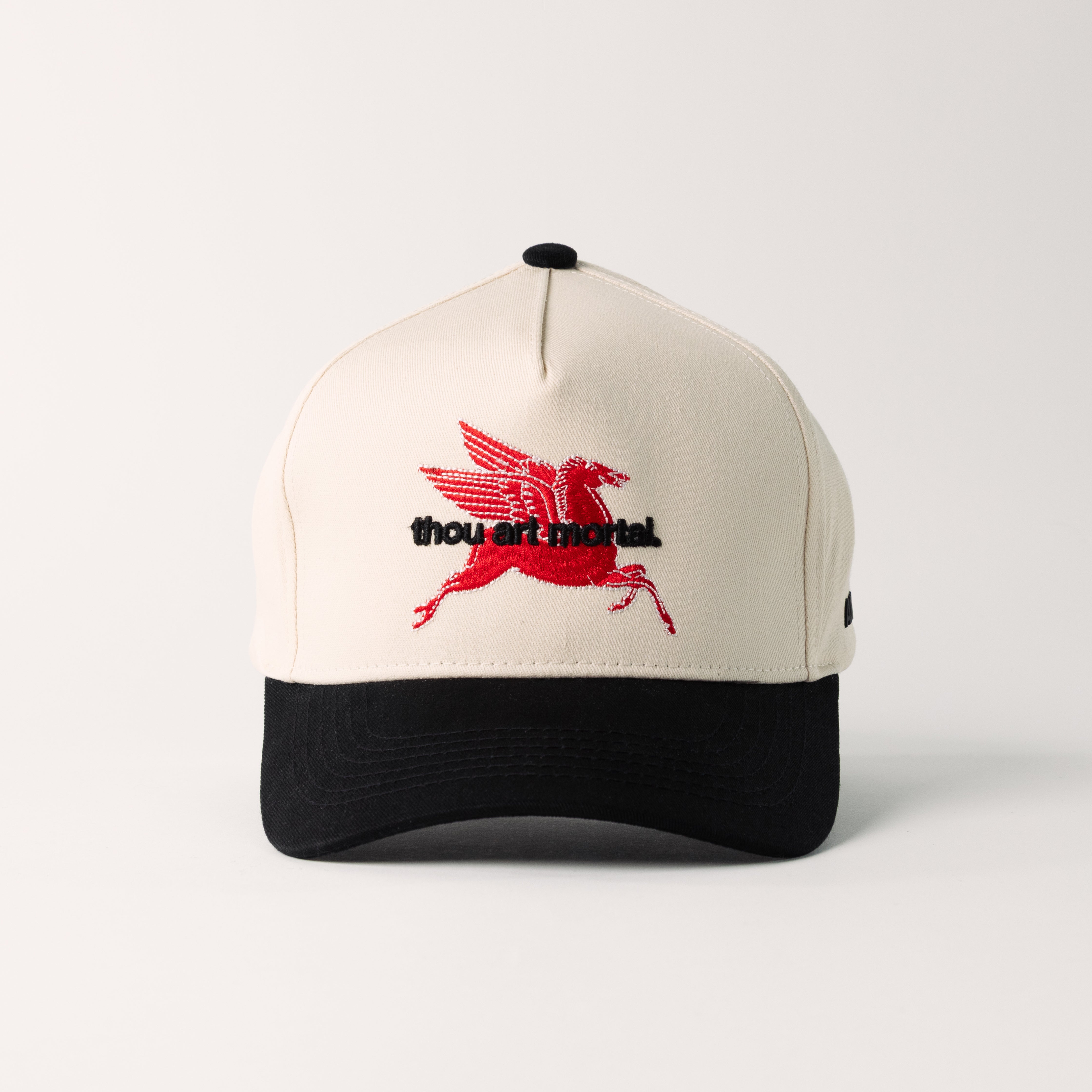 Thou Art Mortal (Creme/Black)