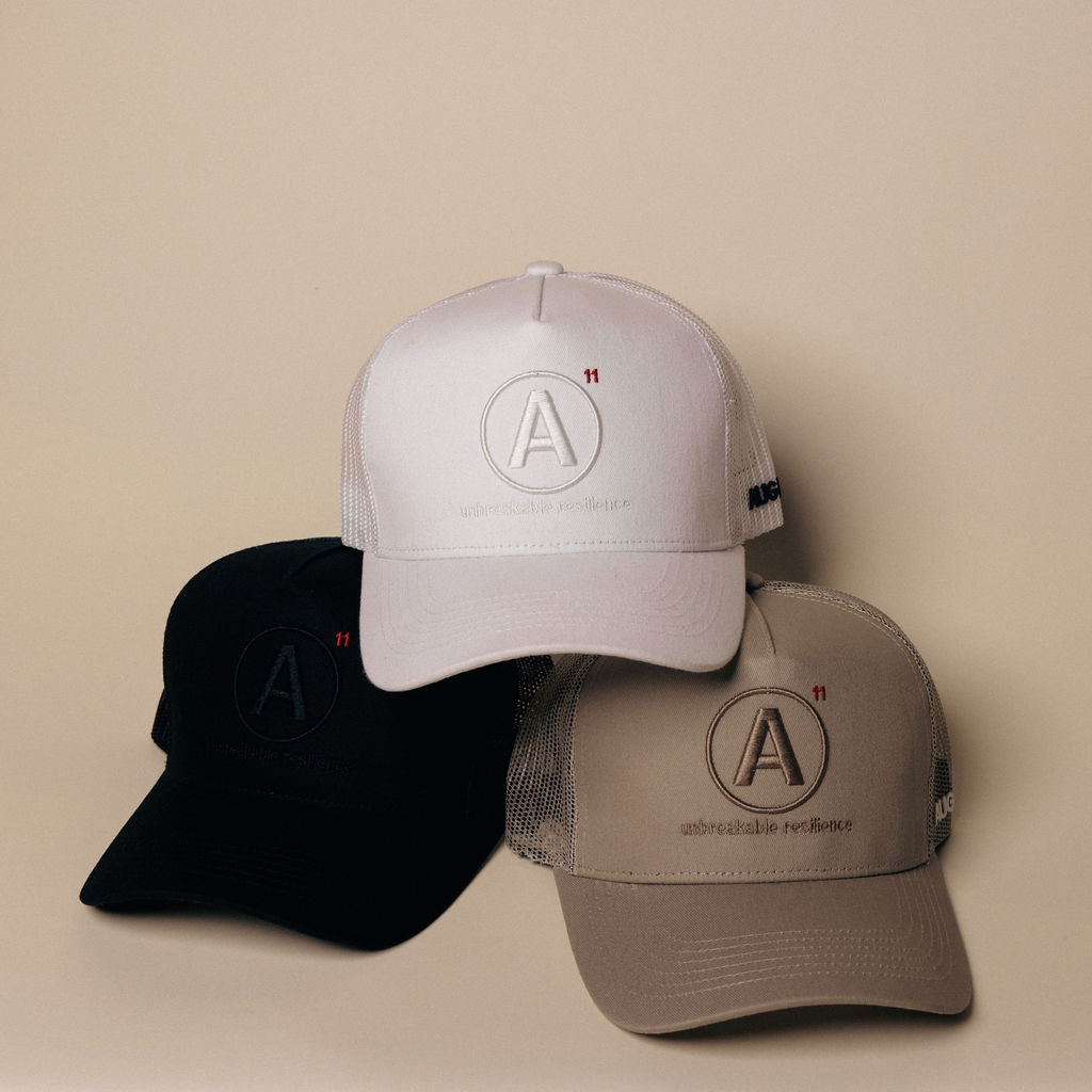 Essentials Mesh Trucker (White)