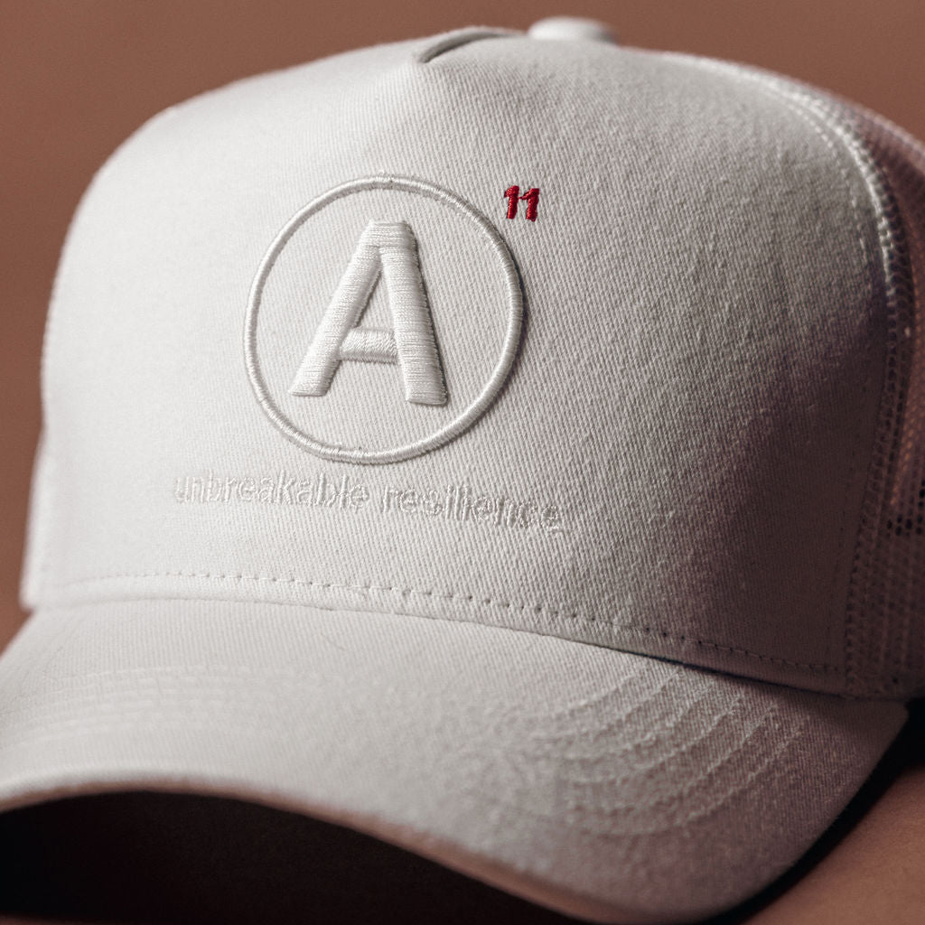 Essentials Mesh Trucker (White)