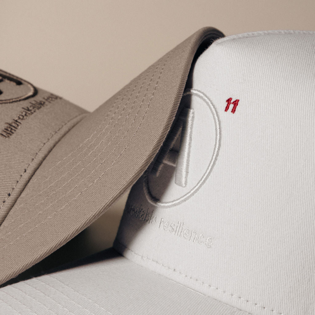 Essentials Mesh Trucker (White)