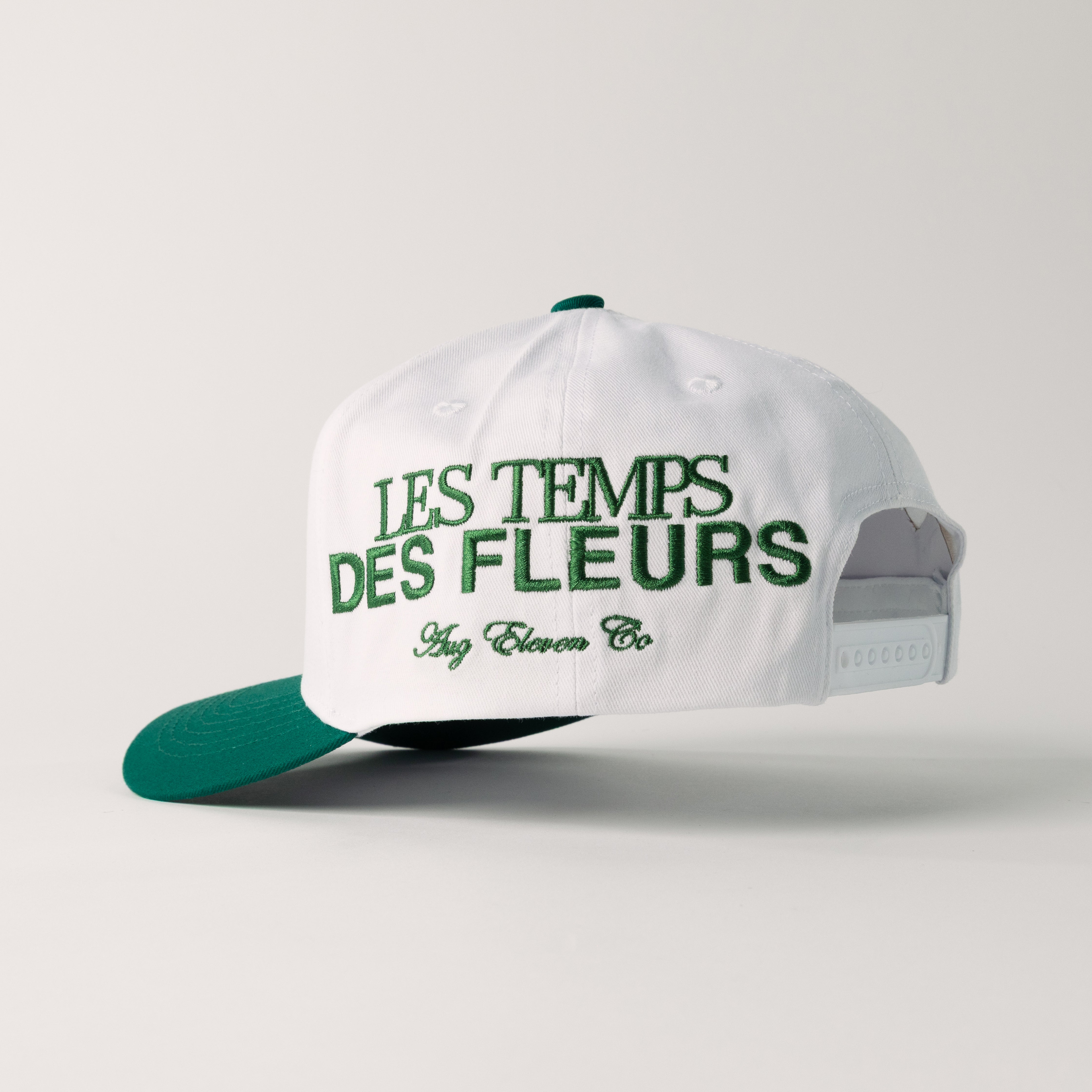 Mega Snapback (White/Kelly Green)