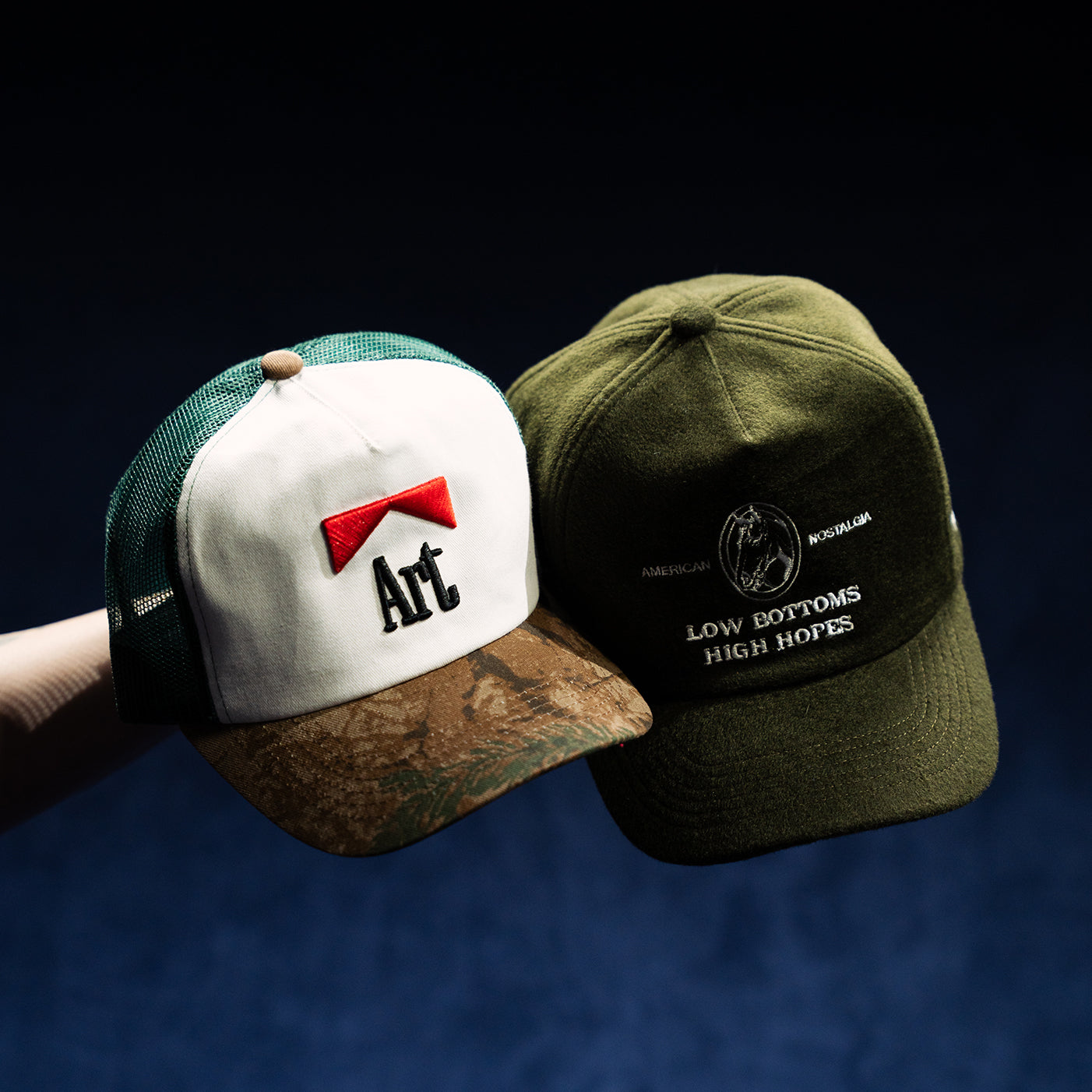 Art Trucker Camo (Unstructured)