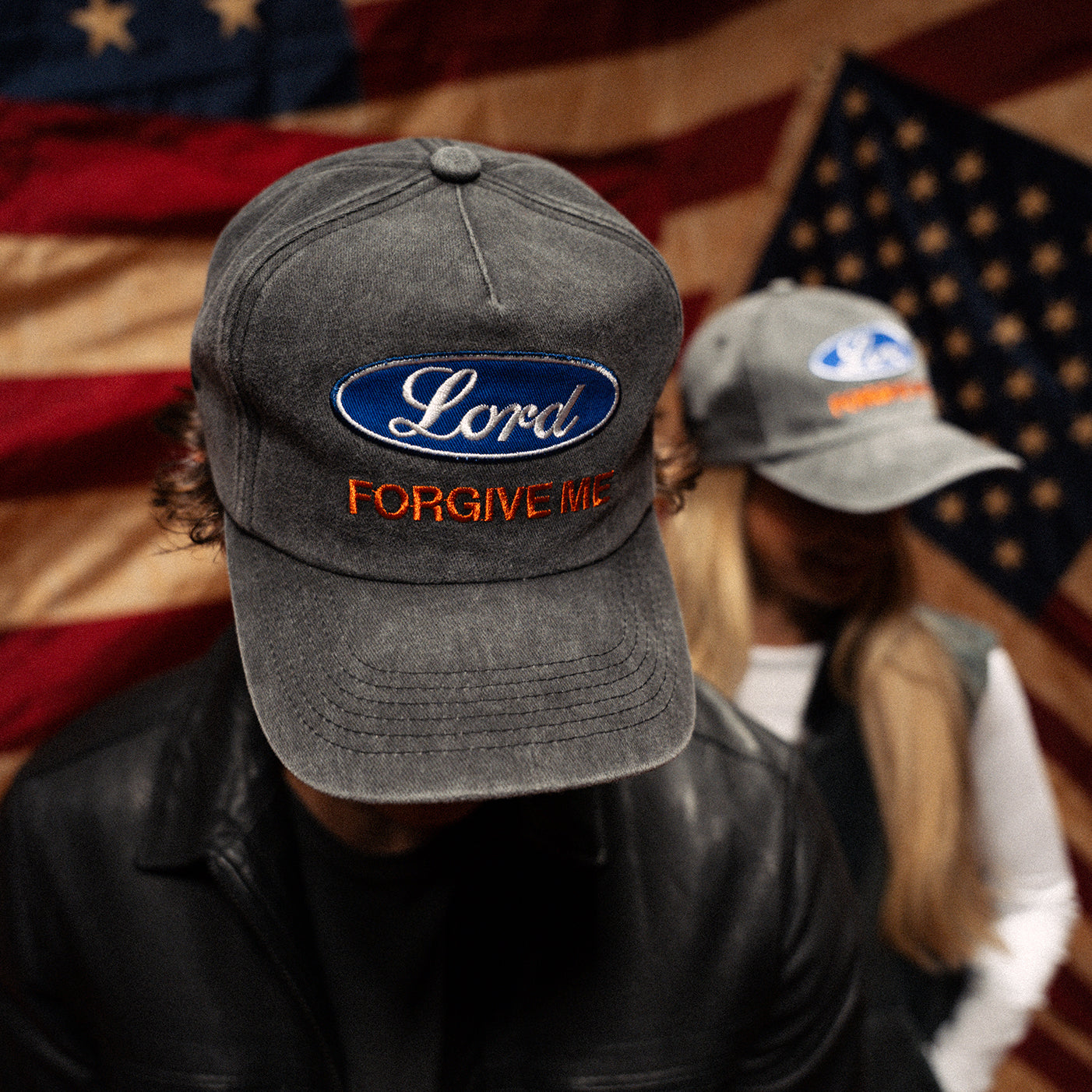 Lord Forgive Me Vintage Black (Unstructured)