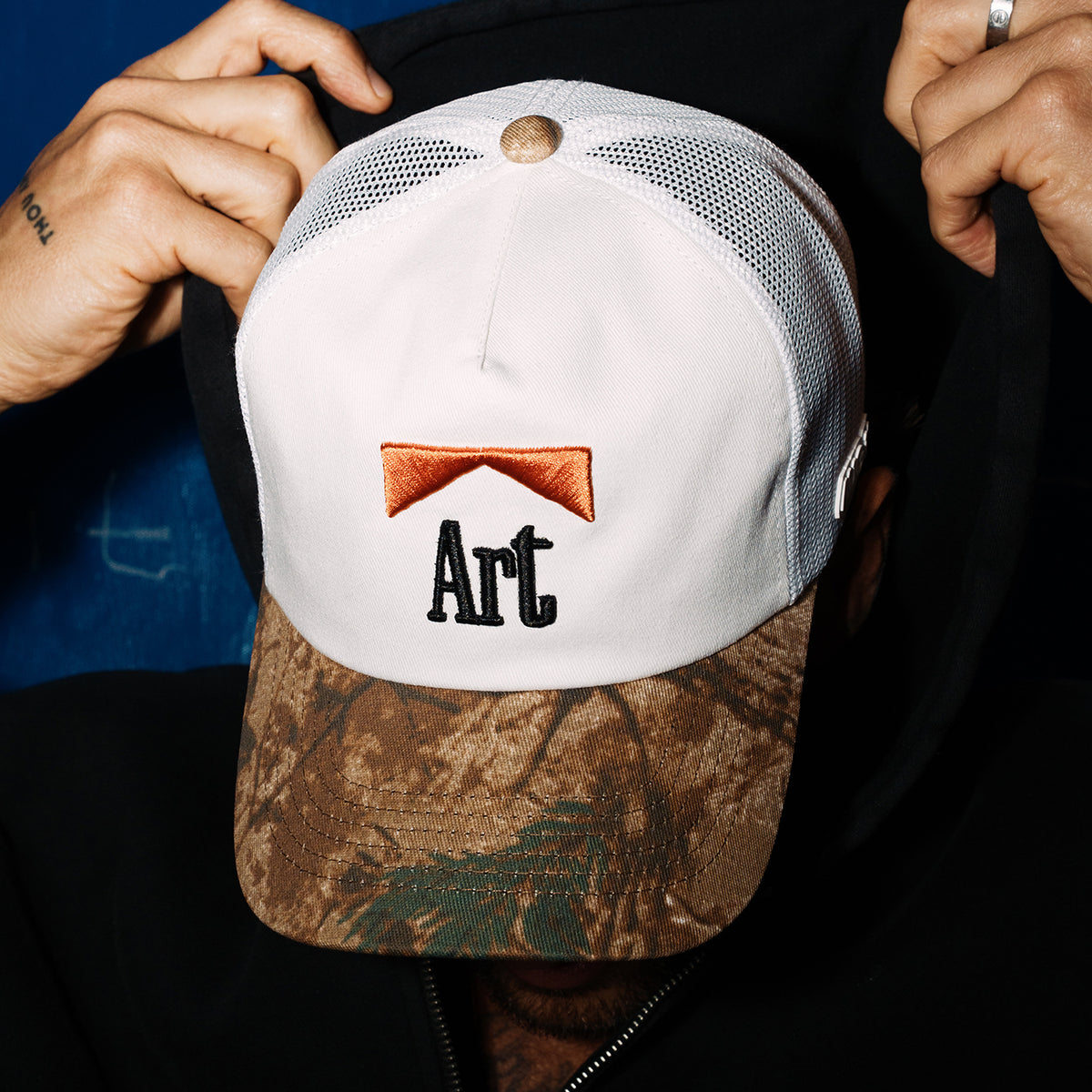 Art White Trucker Camo (Unstructured)