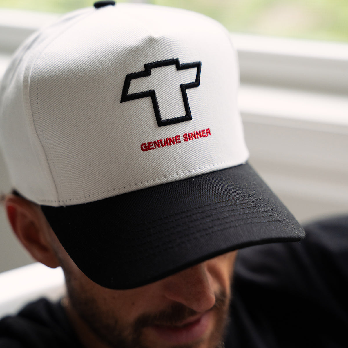 Genuine Sinner (White/Black)