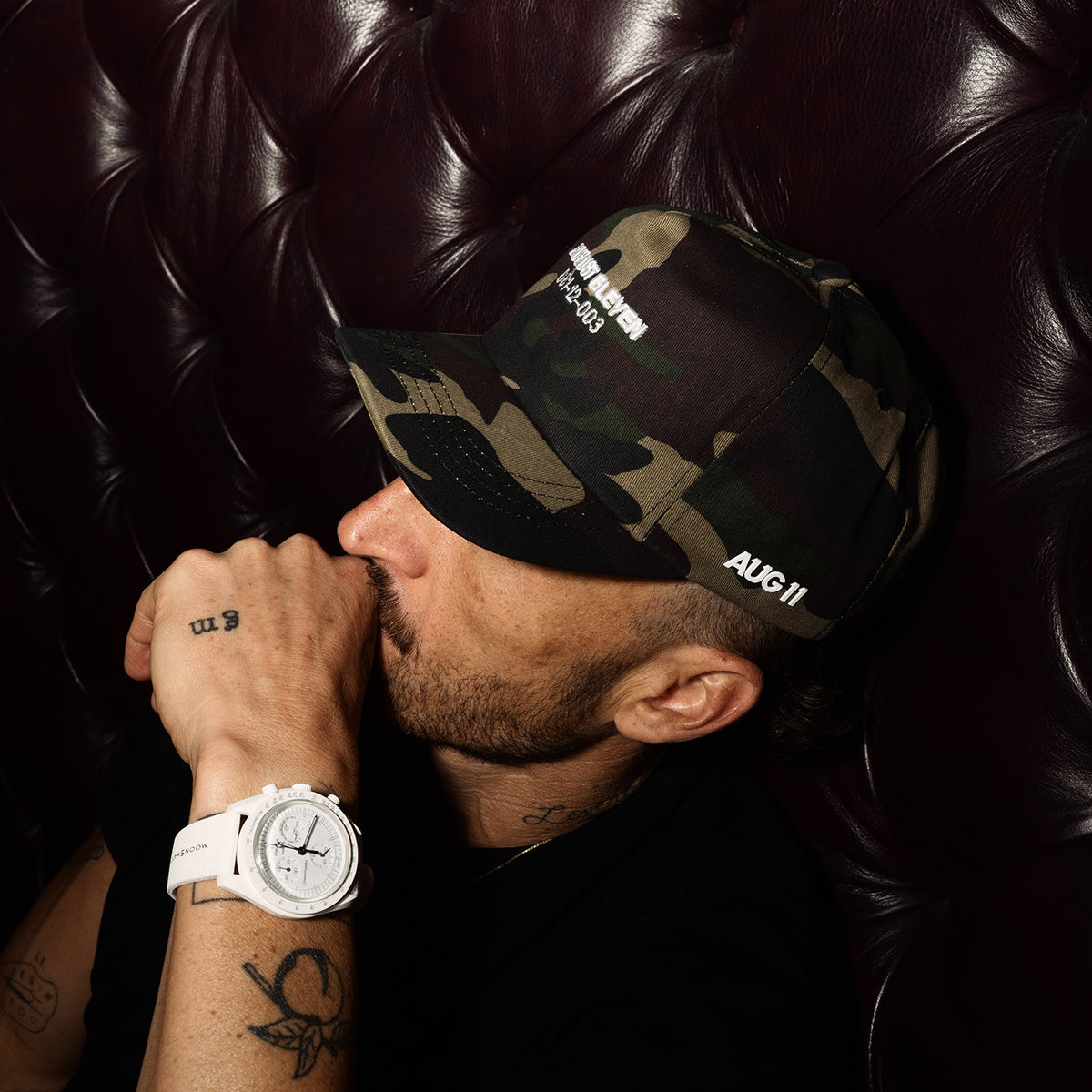 Index (Unstructured Short Brim) Forest Camo