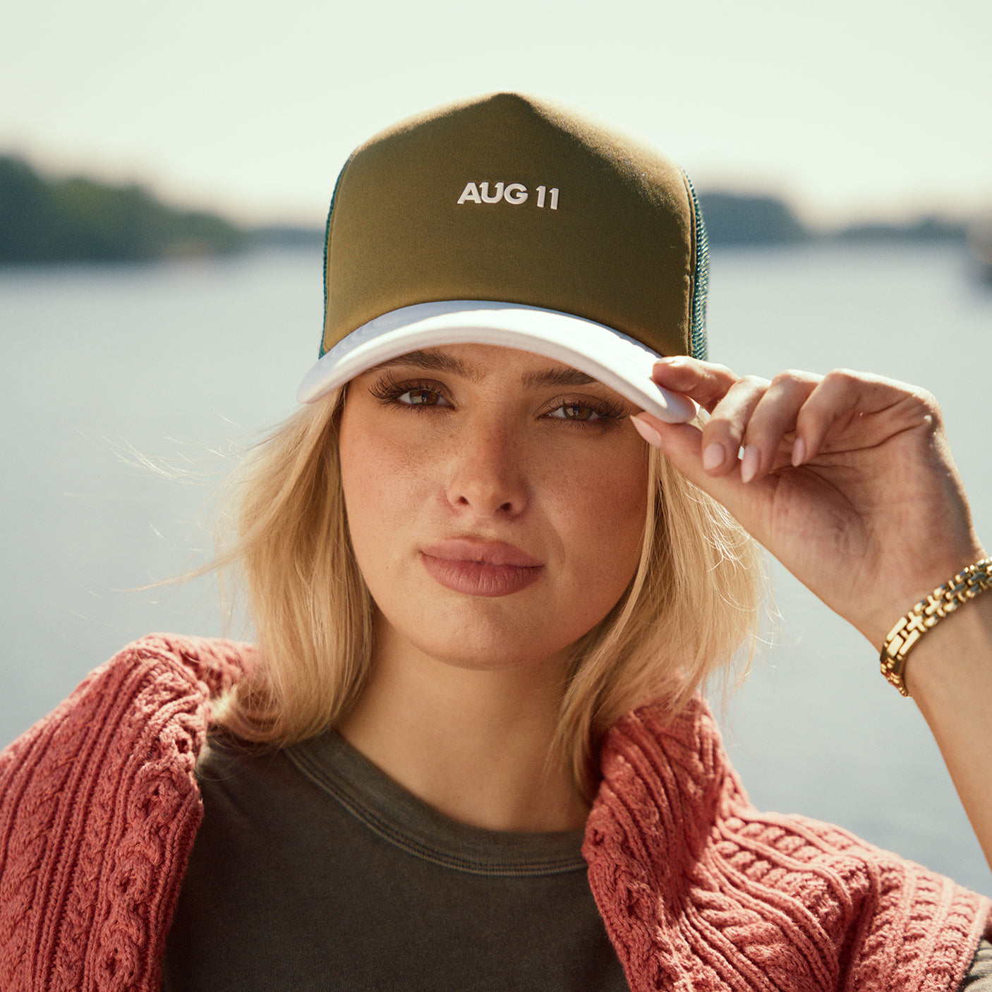 Lineage Foam Trucker (Sage Block)