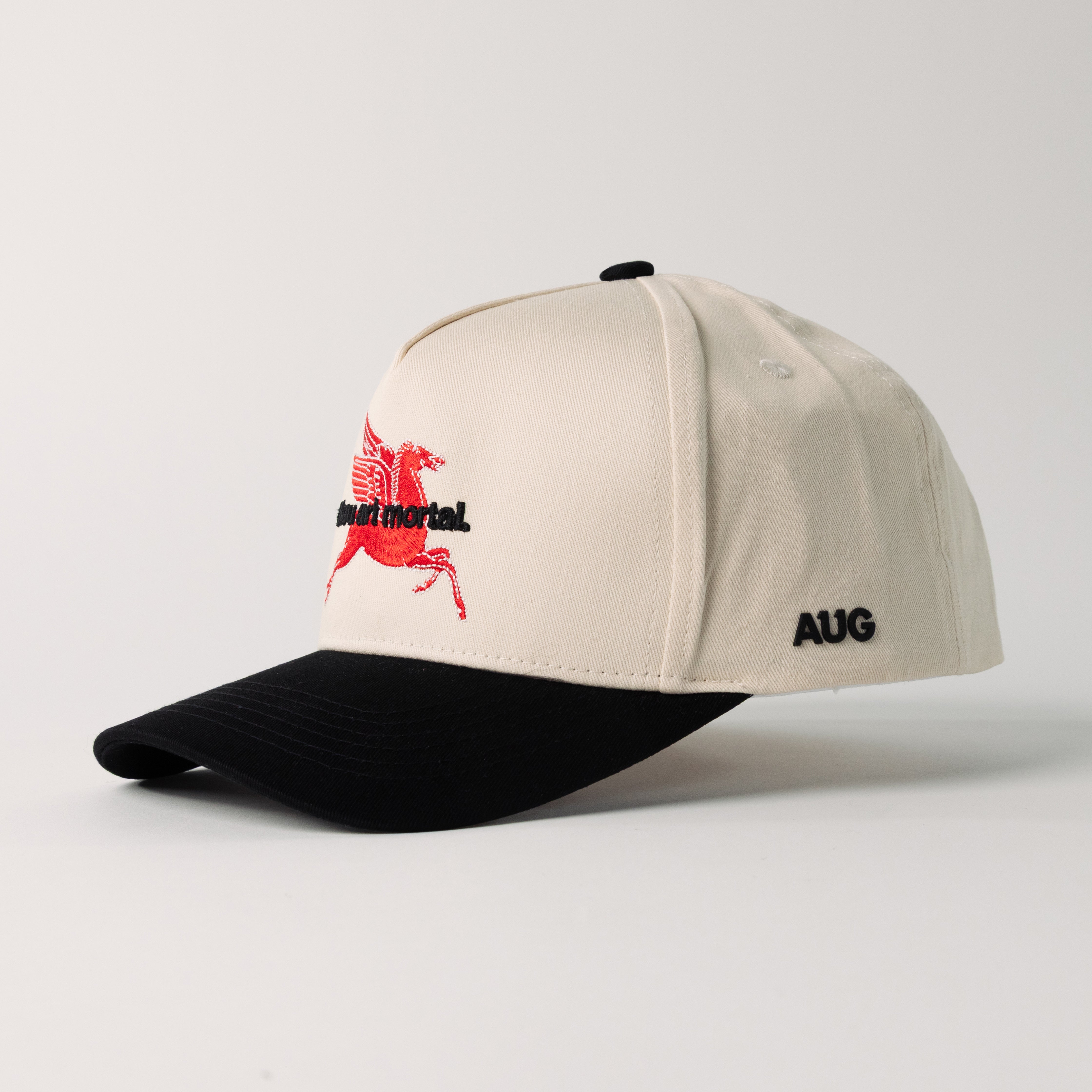Thou Art Mortal (Creme/Black)