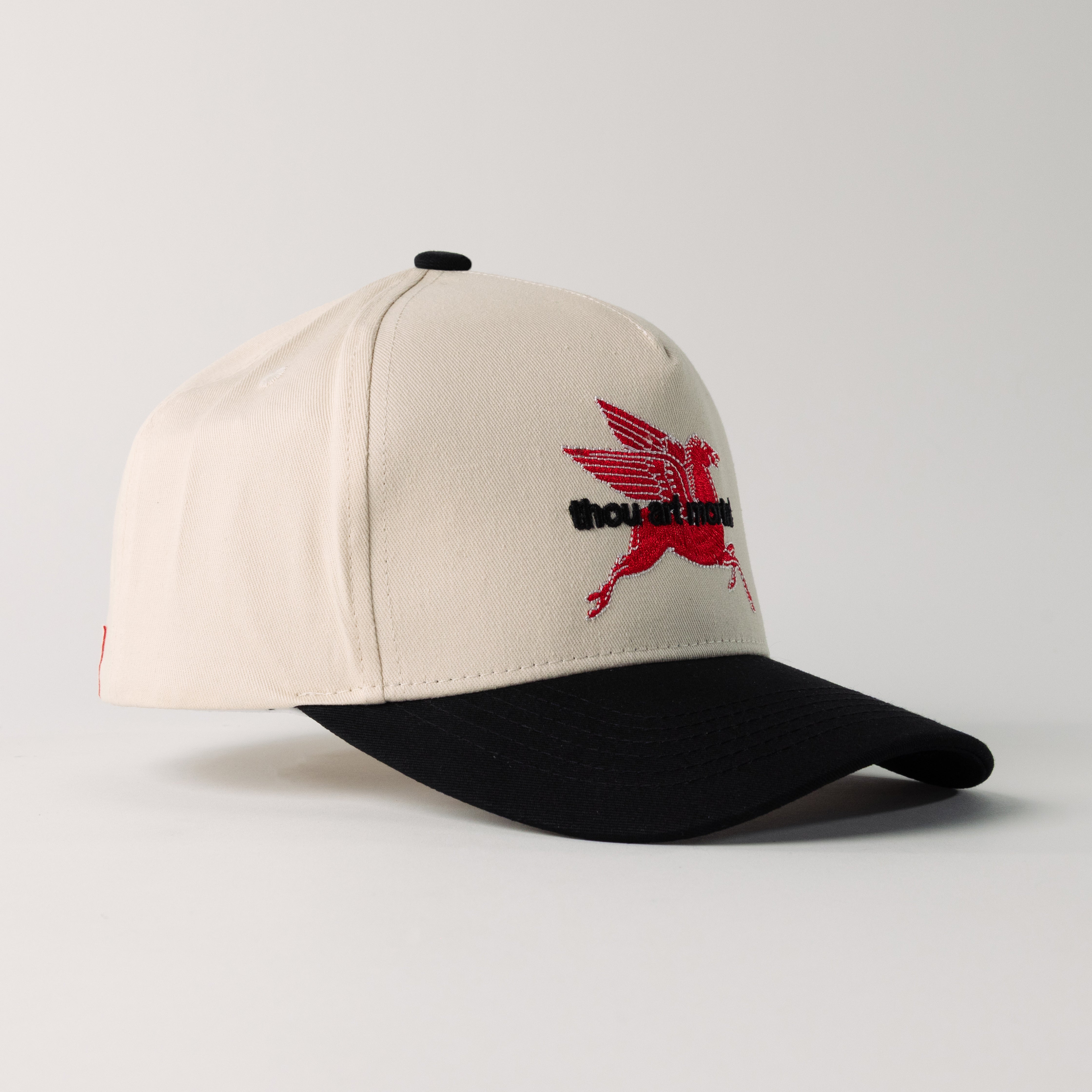 Thou Art Mortal (Creme/Black)