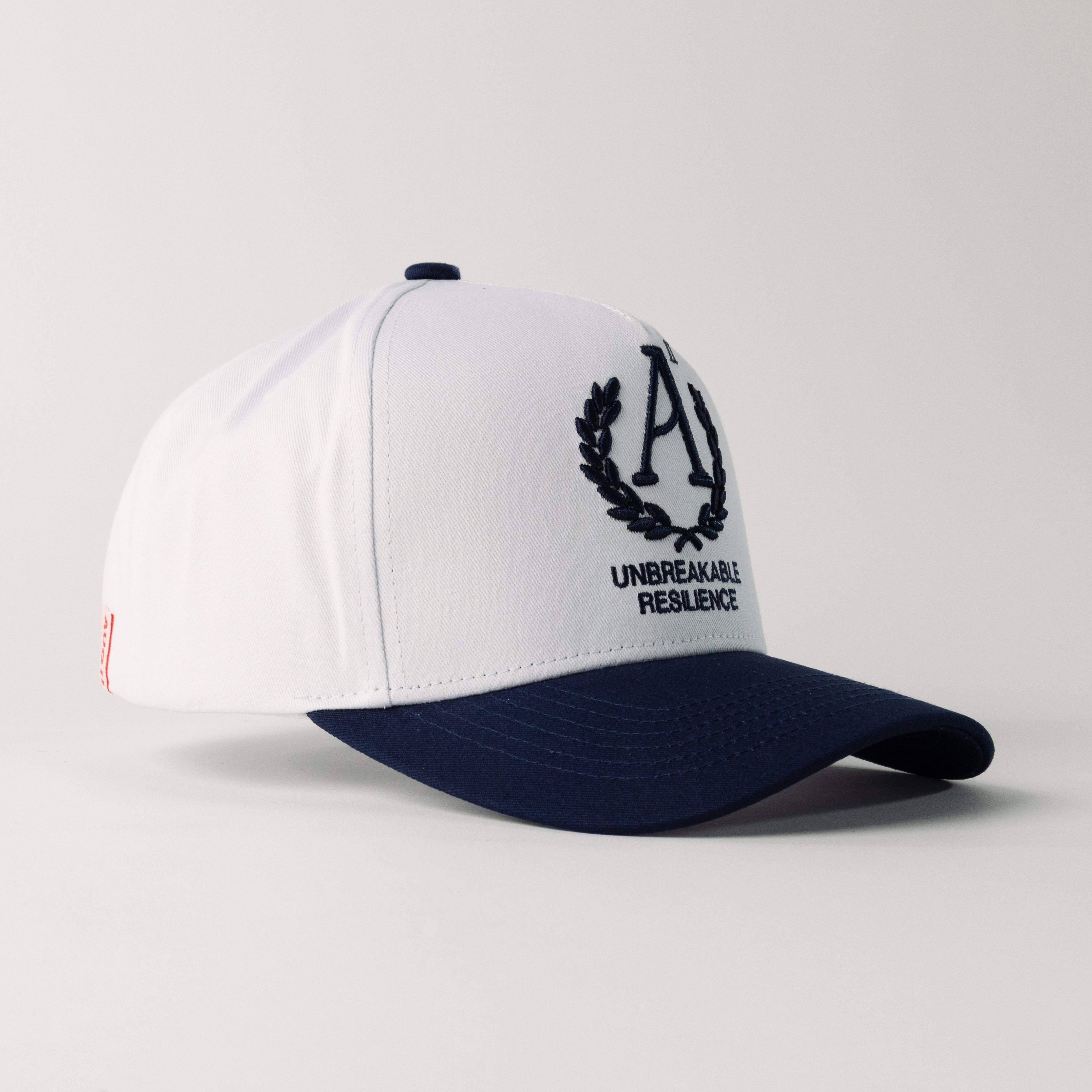 Crest Snapback (Navy/Stark White)