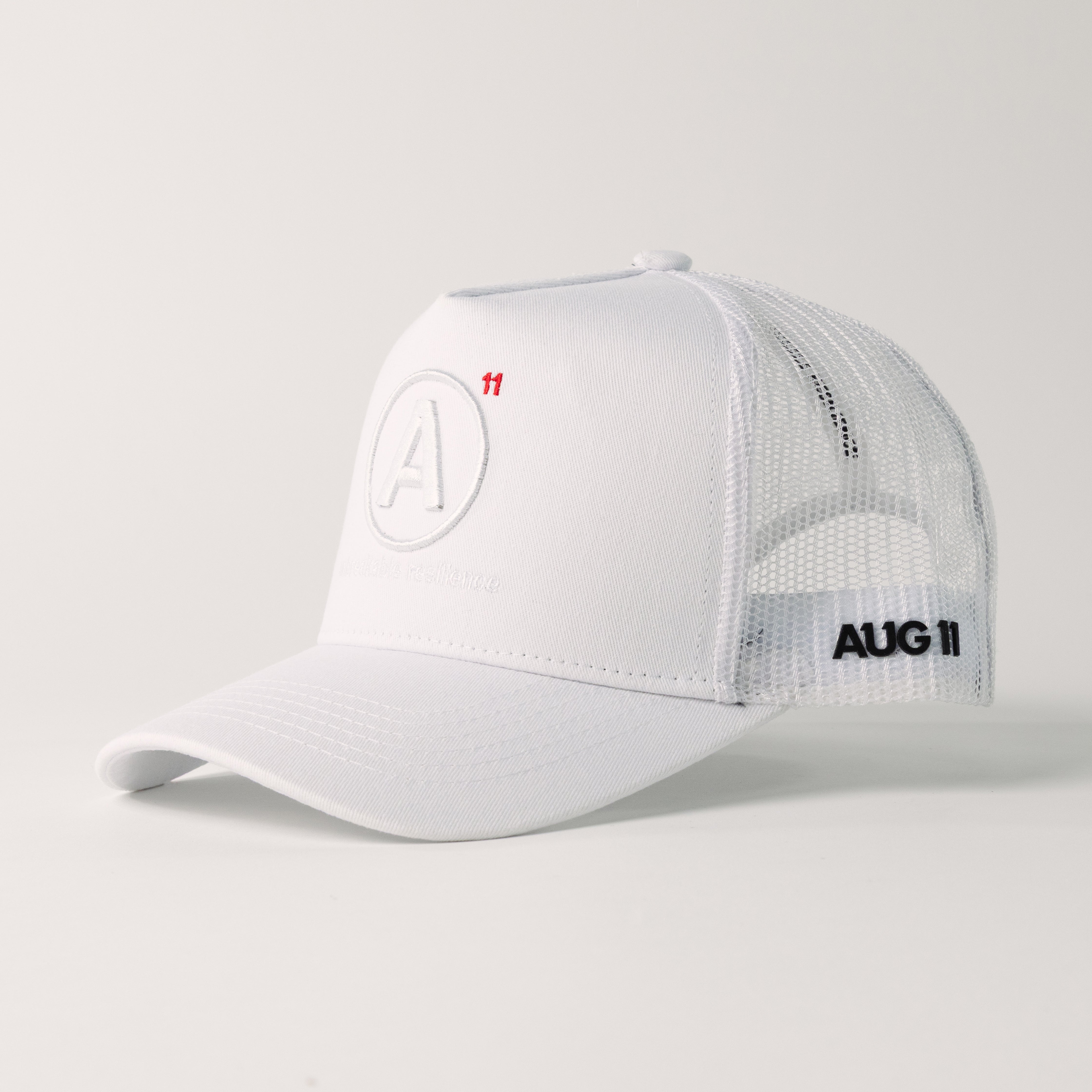 Essentials Mesh Trucker (White)