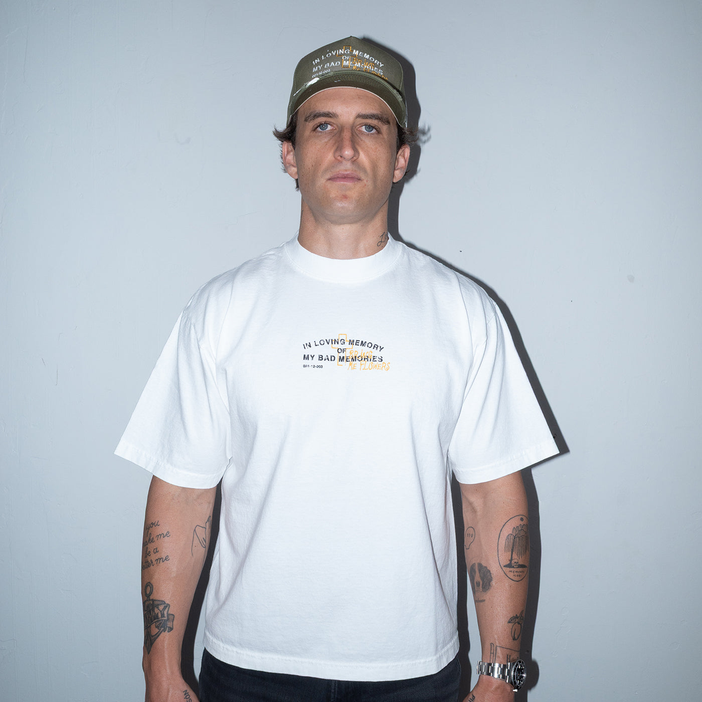 In Loving Memory T-Shirt (White) OVERSIZED