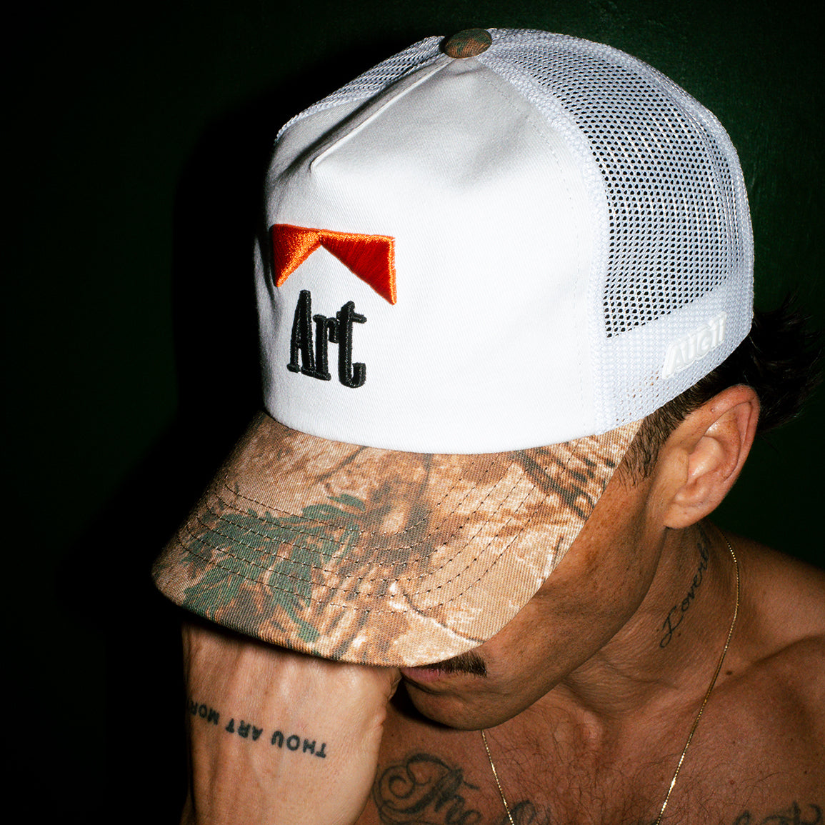 Art White Trucker Camo (Unstructured)