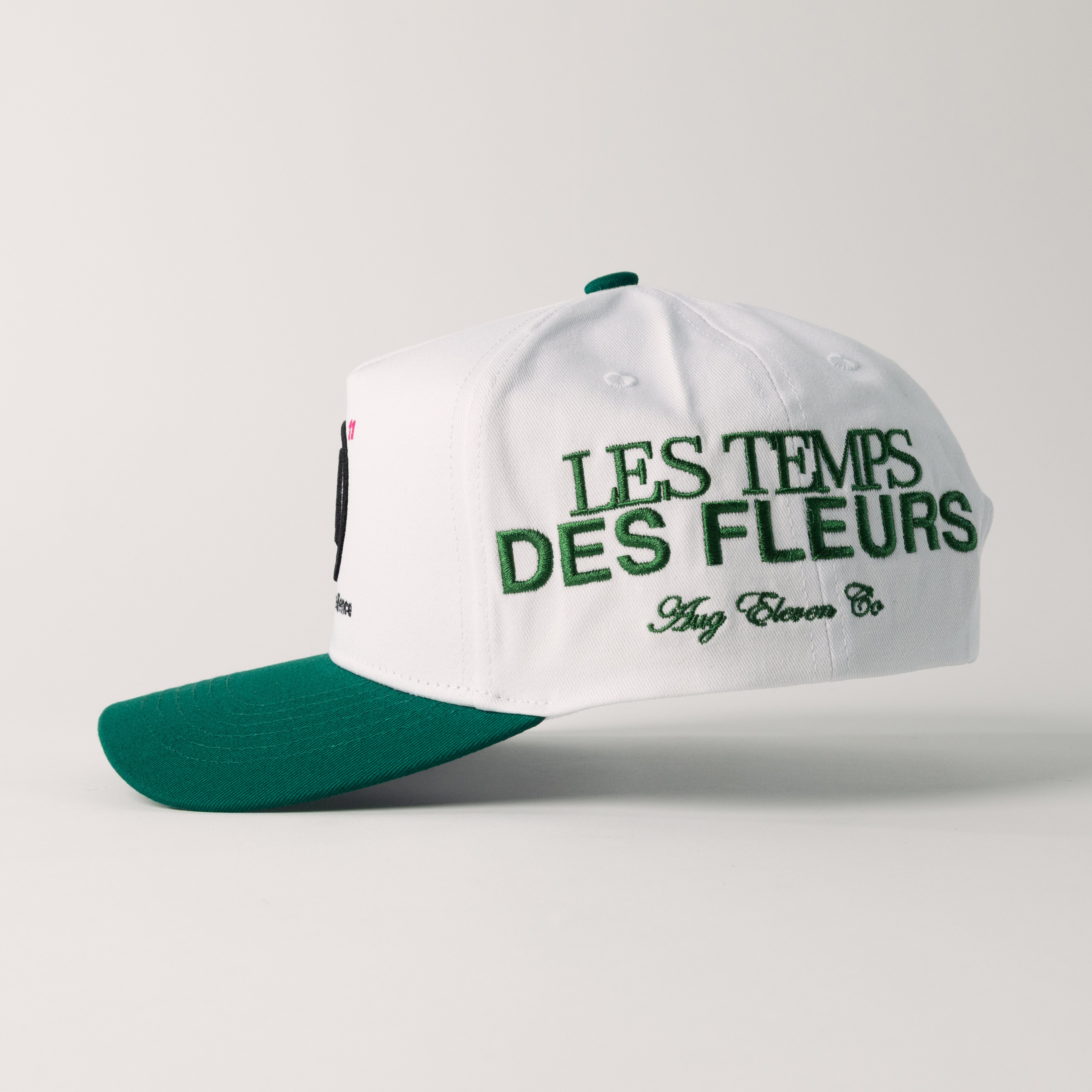 Mega Snapback (White/Kelly Green)