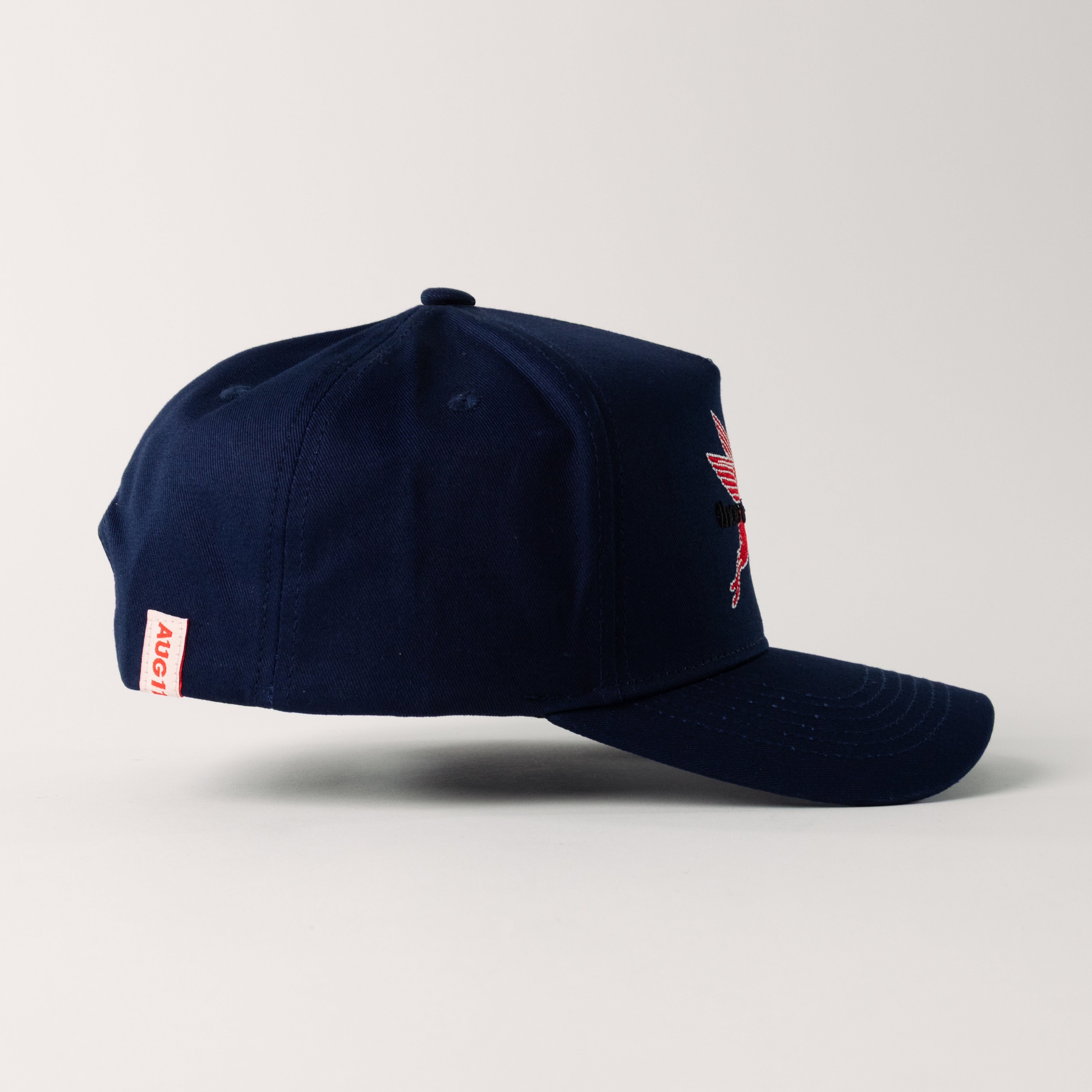 Thou Art Mortal (V2) Snapback (Navy/Stealth)