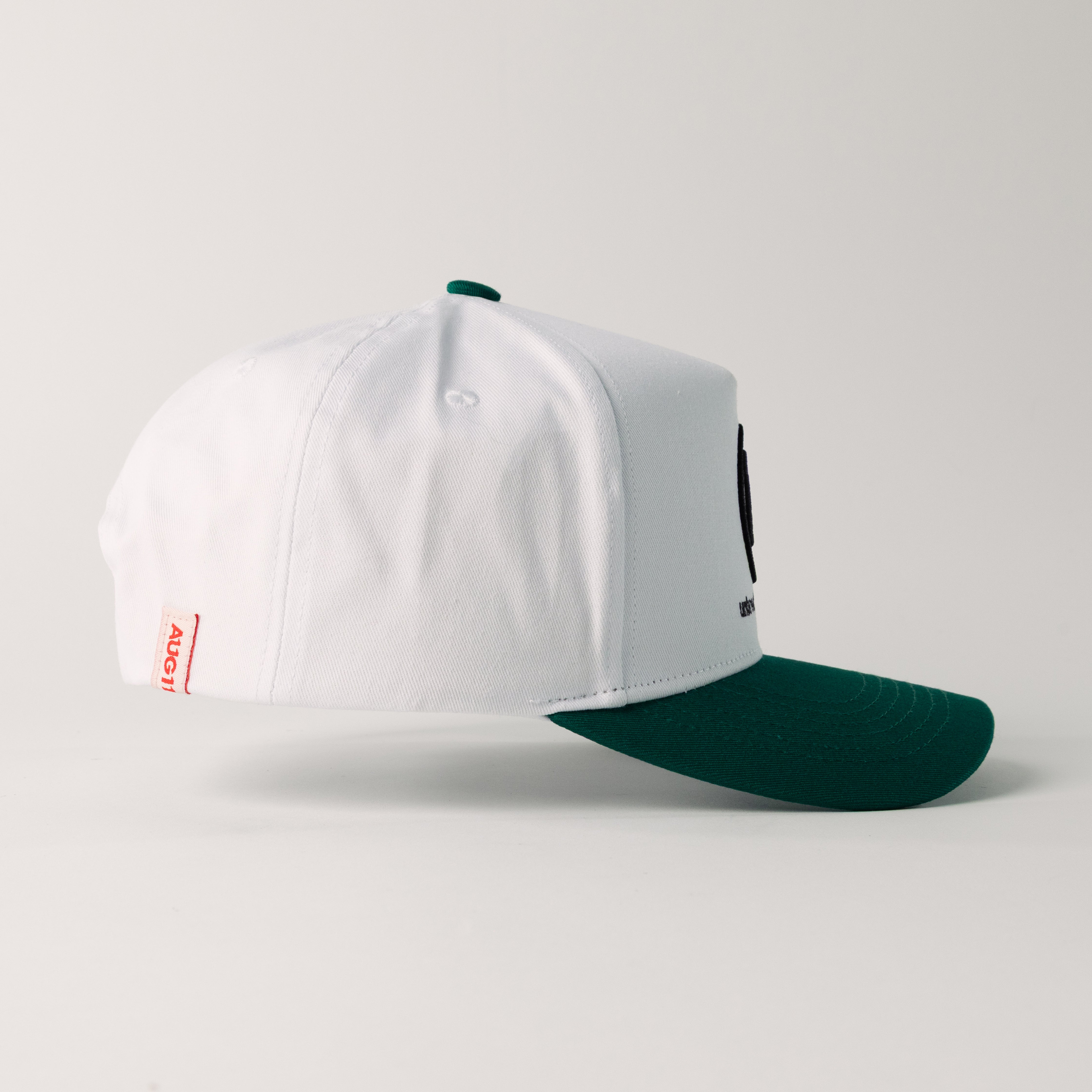 Mega Snapback (White/Kelly Green)