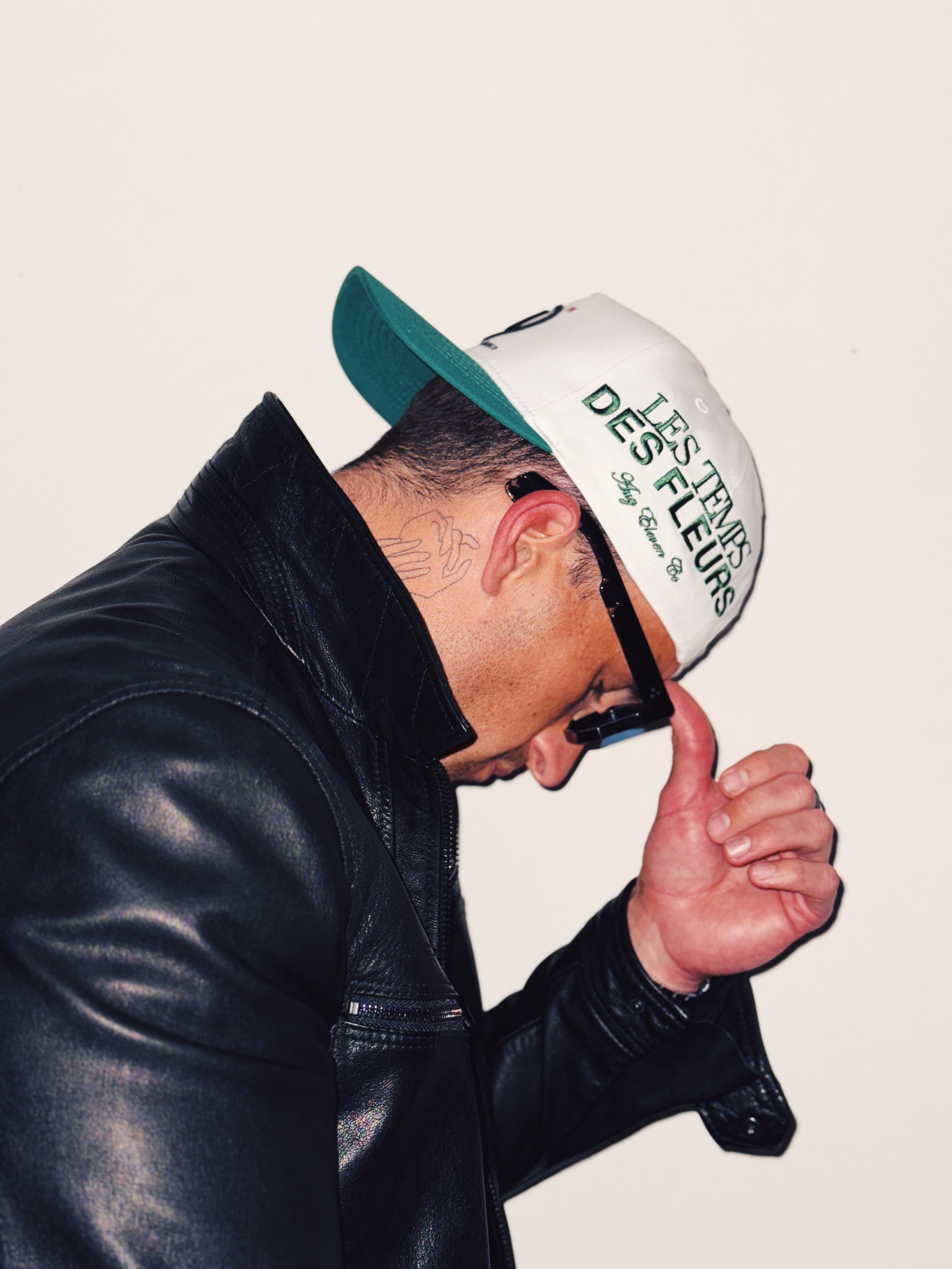 Mega Snapback (White/Kelly Green)