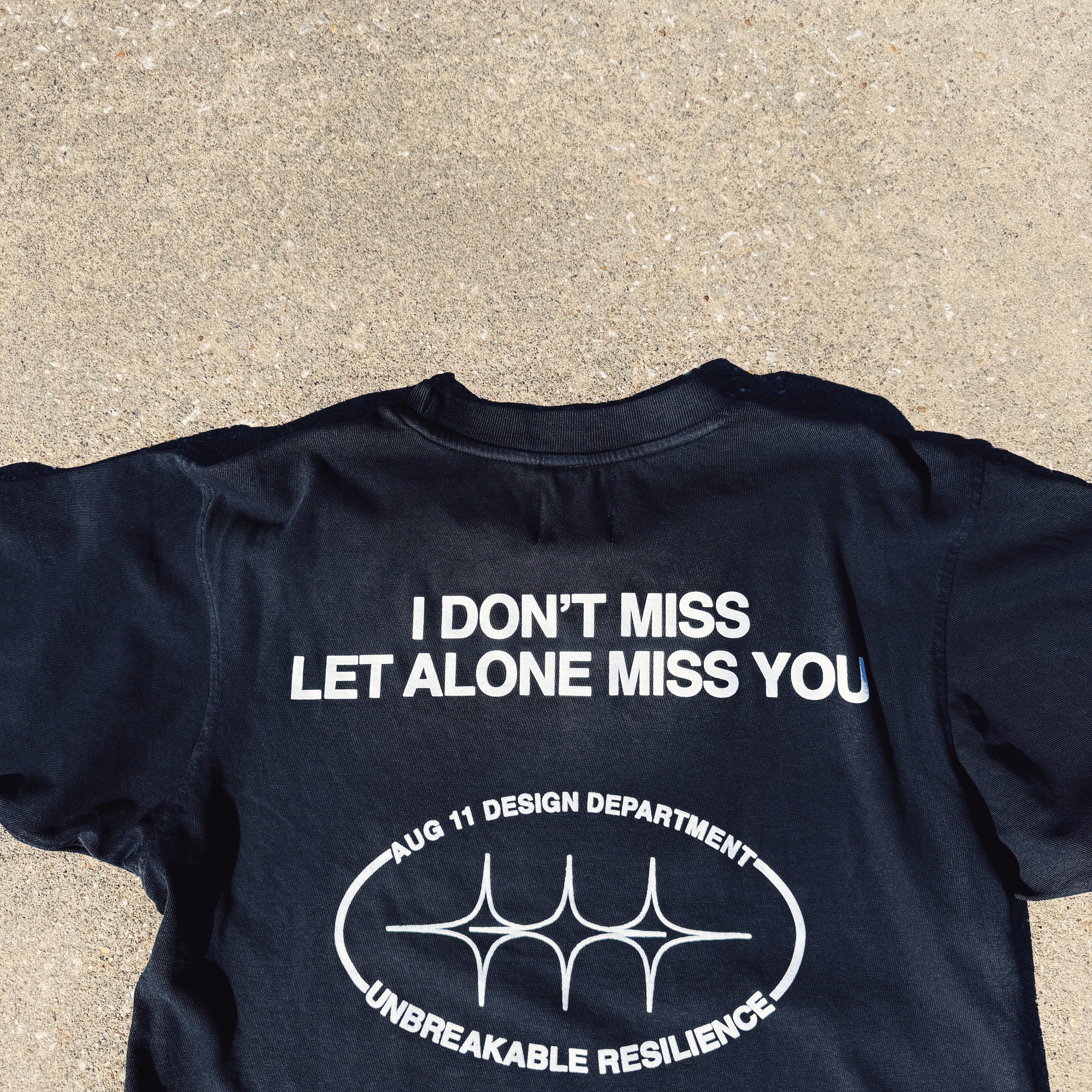 I Don't Miss Shirt (Black)
