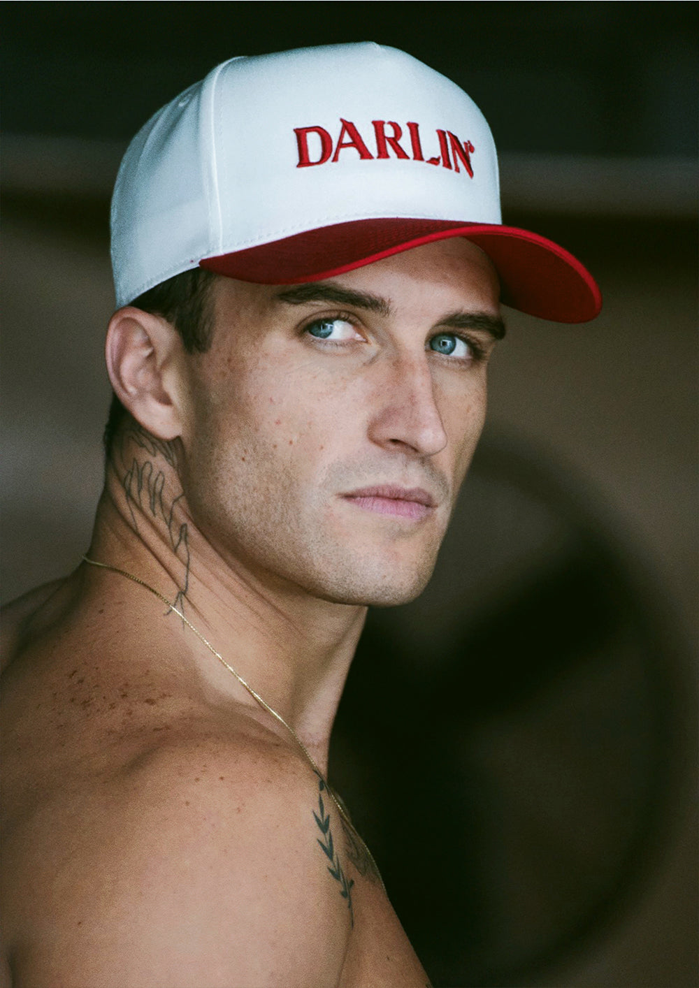 Darlin' Snapback (Red/White)