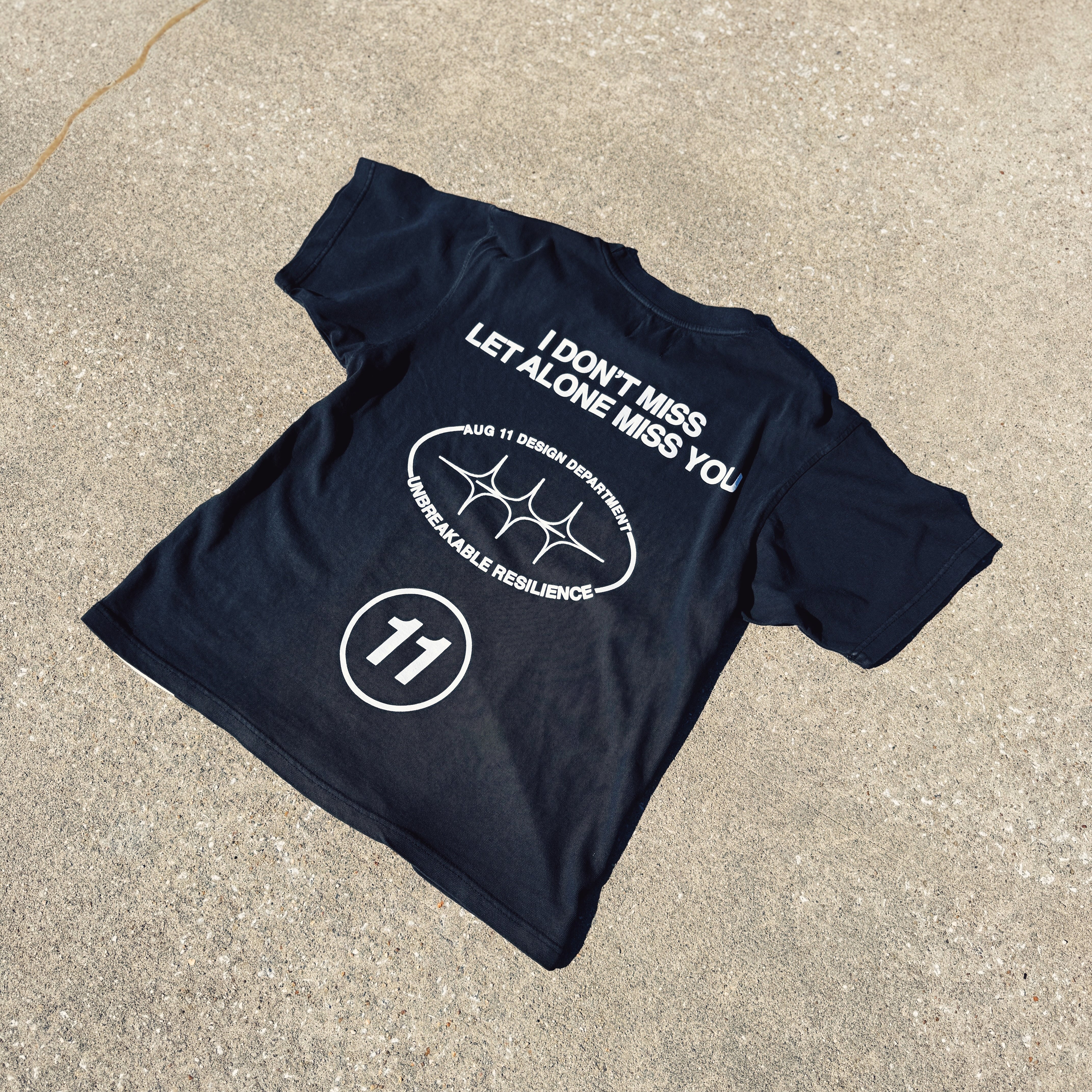 I Don't Miss Shirt (Black)