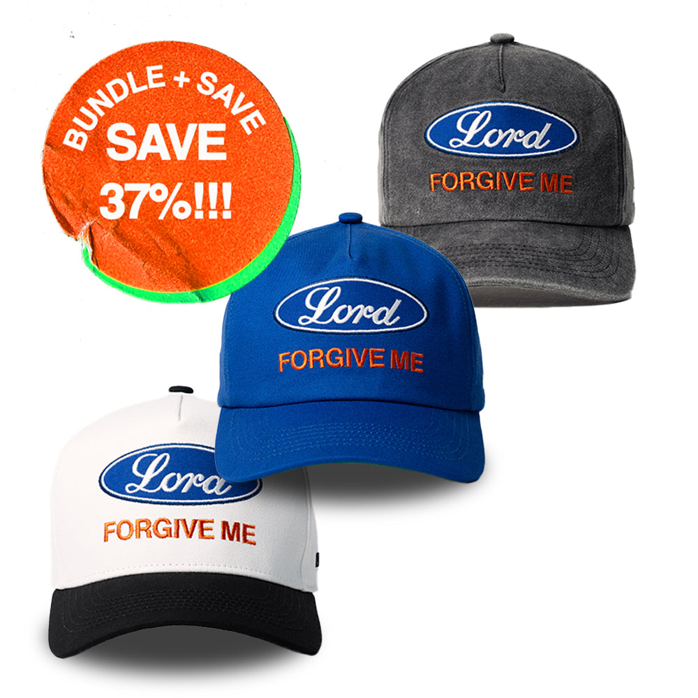 Lord Forgive Me Hat Bundle