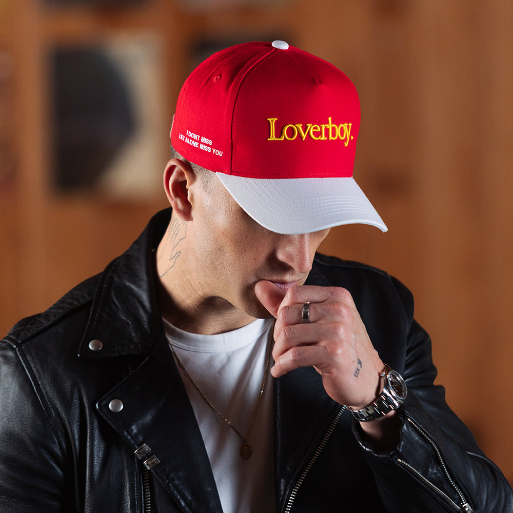 Loverboy (Crimson/Stark White)
