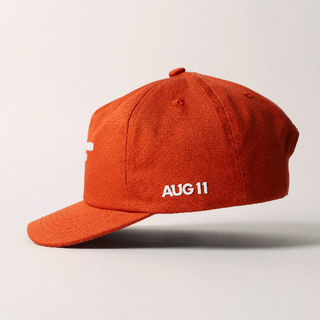 Index (Unstructured Short Brim) Burnt Orange