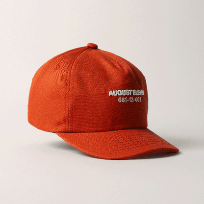 Index (Unstructured Short Brim) Burnt Orange