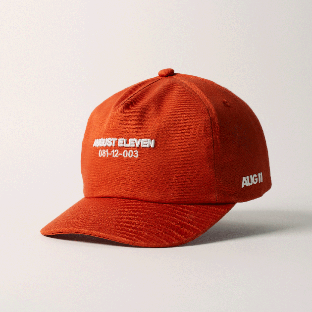 Index (Unstructured Short Brim) Burnt Orange