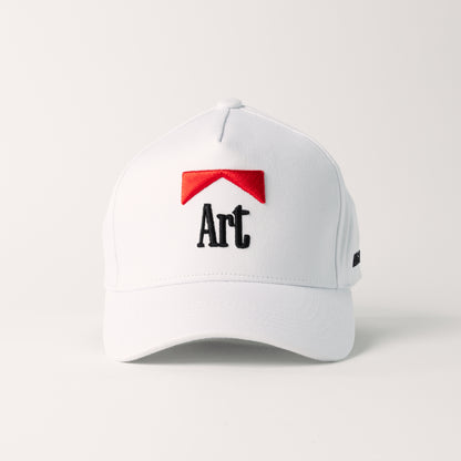 Art Snapback (White/White)