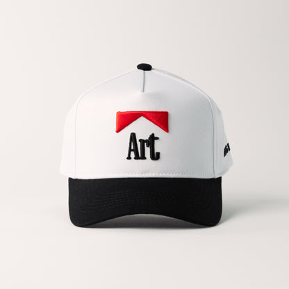 Art Snapback (White/Black)