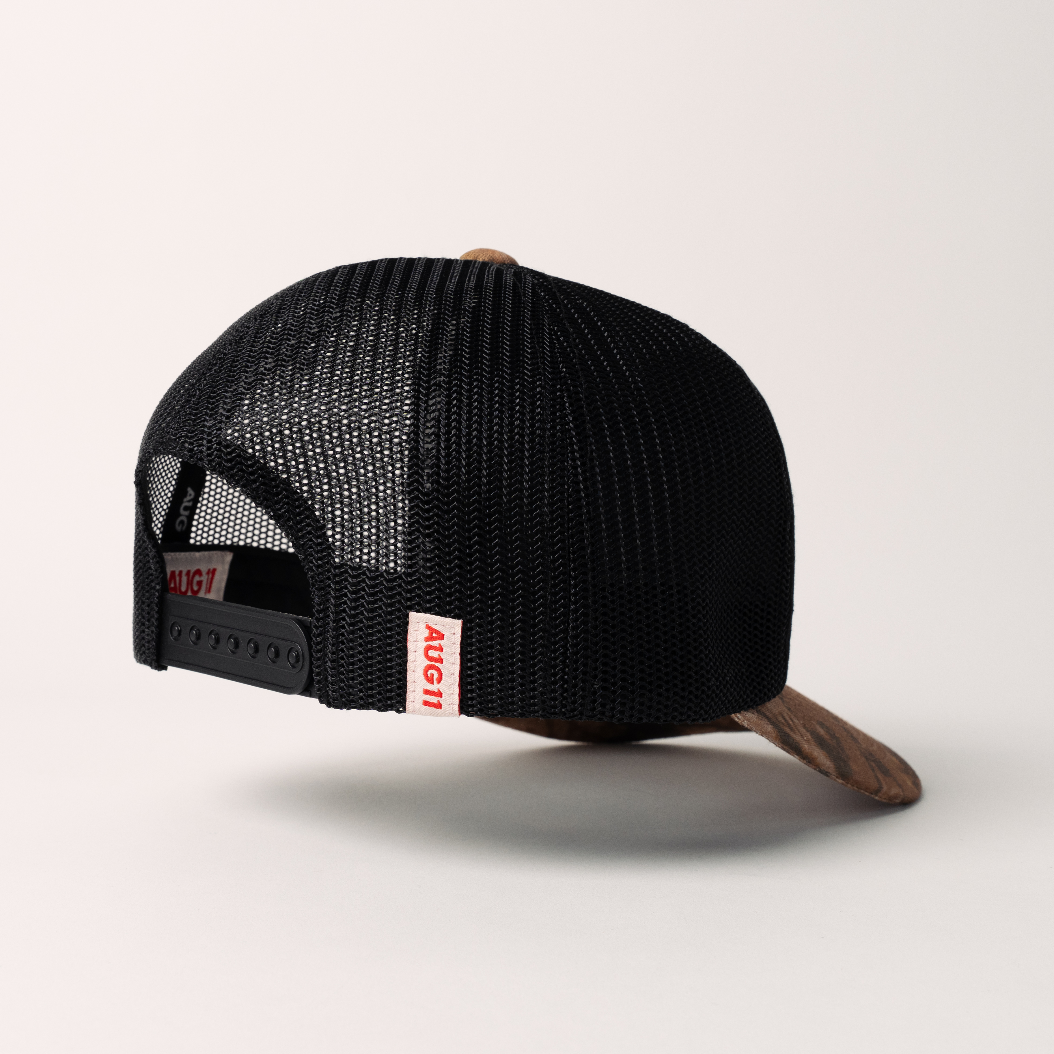 Lord Forgive Me Camo/Blk (Unstructured Mesh Trucker)
