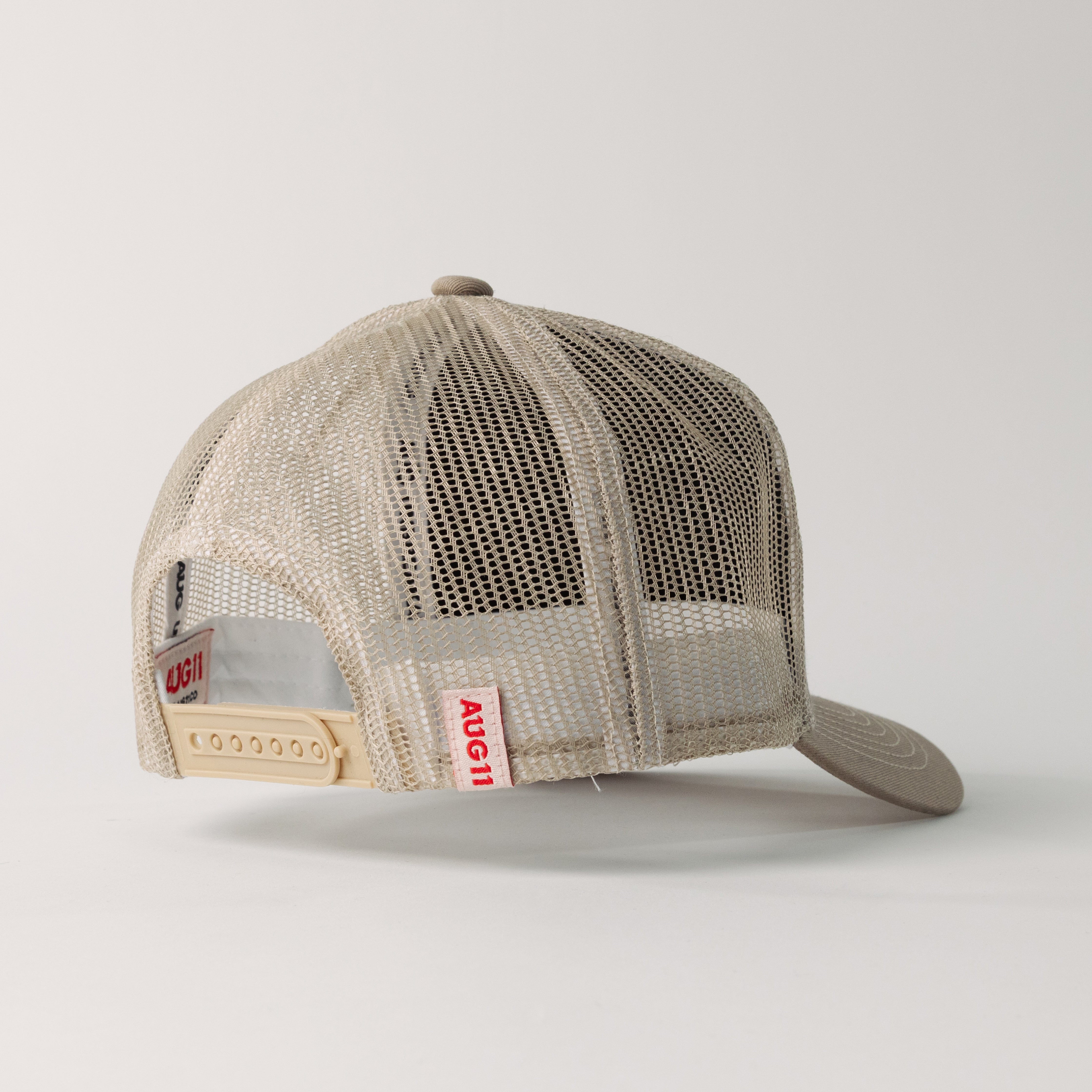 Essentials Mesh Trucker (Taupe)