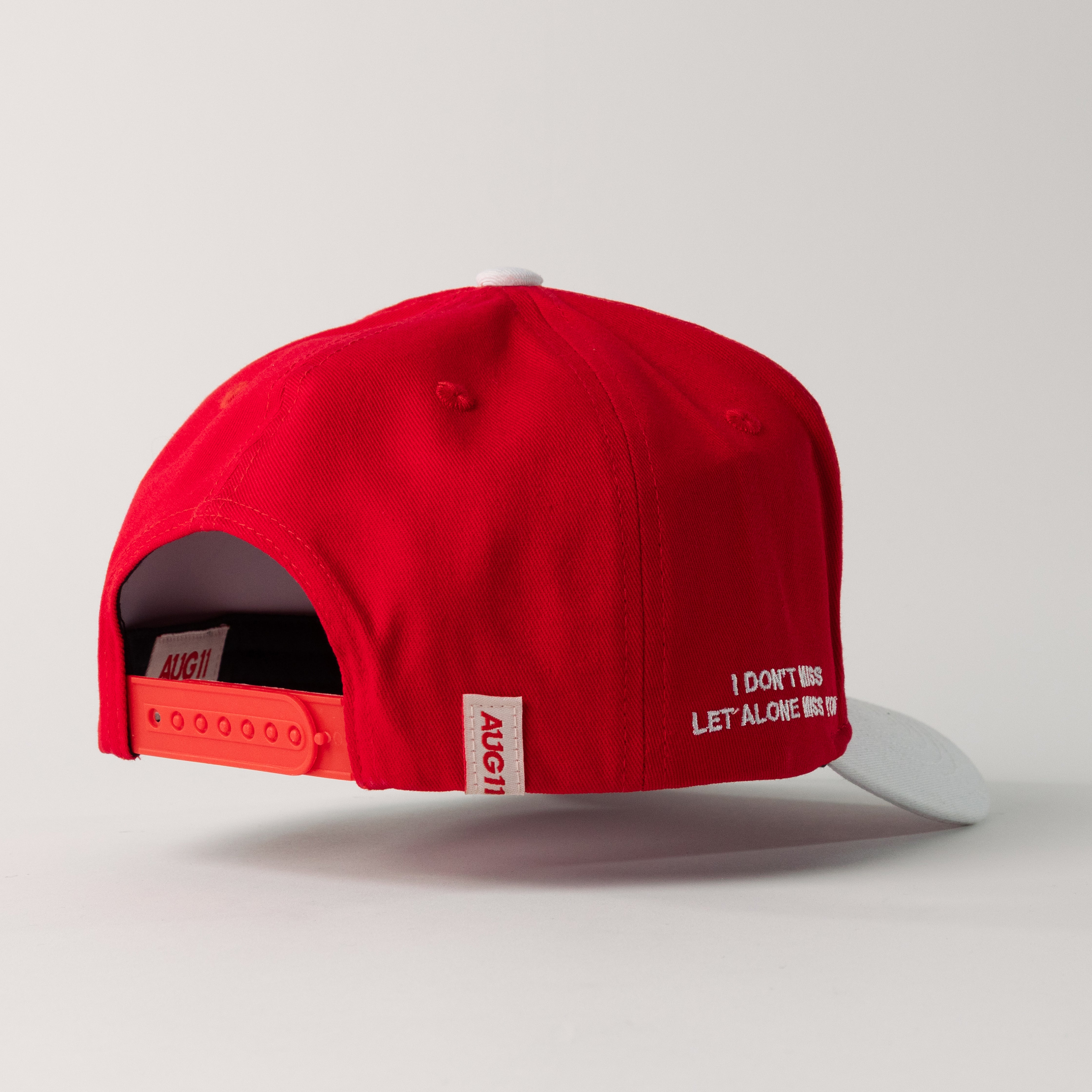 Loverboy Snapback (Crimson/Stark White)