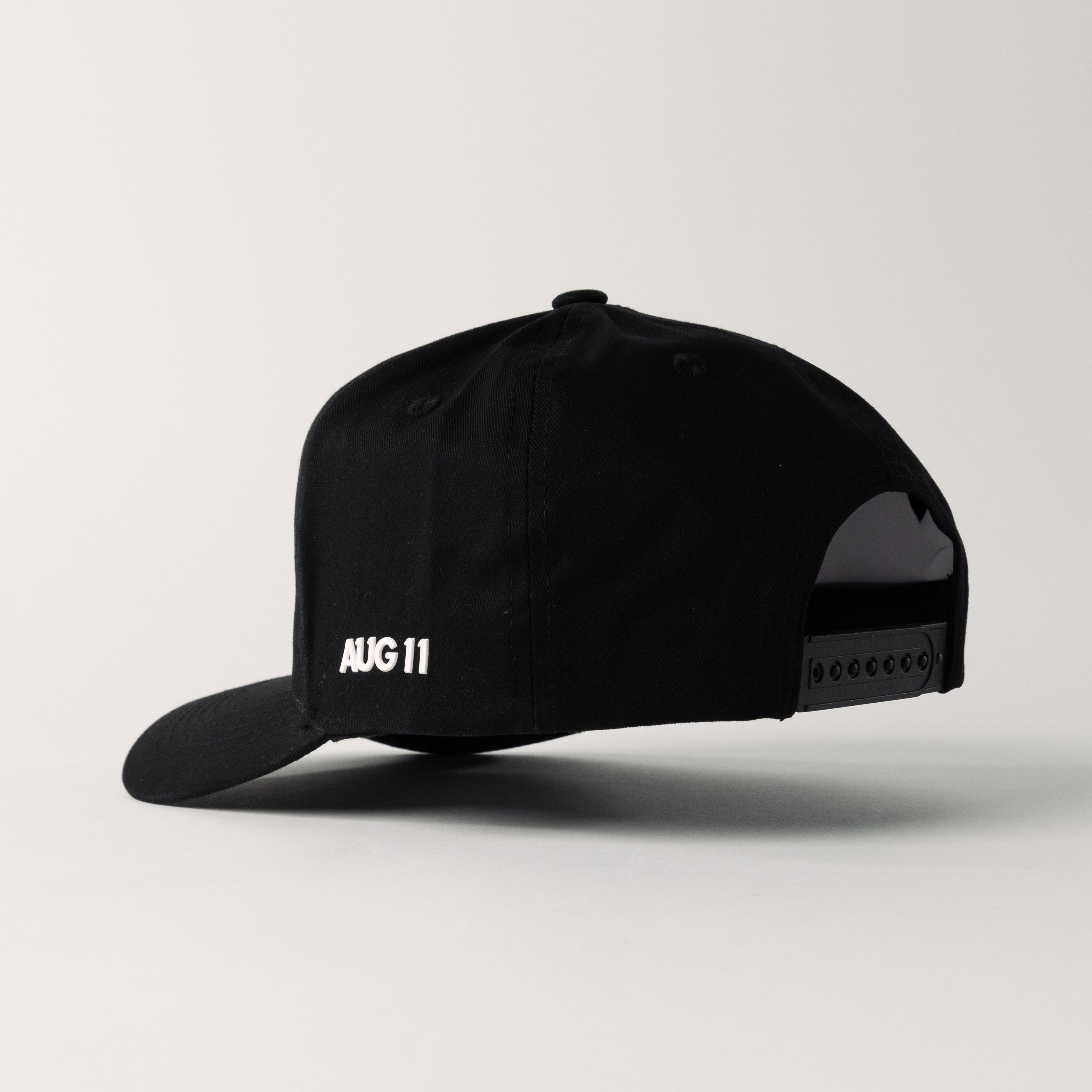 Foie Gras 5 Panel Structured Snapback (Black)