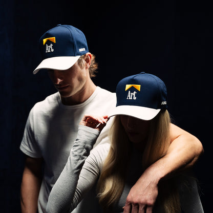 Art Snapback (Navy/Gold)