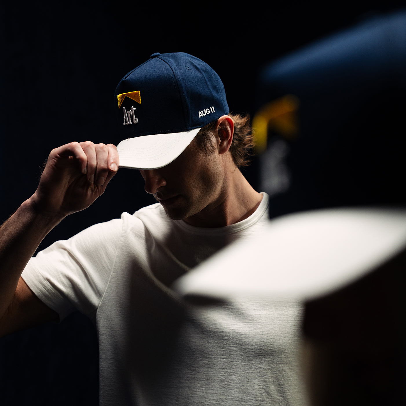 Art Snapback (Navy/Gold)