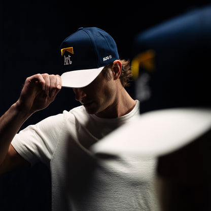 Art Snapback (Navy/Gold)