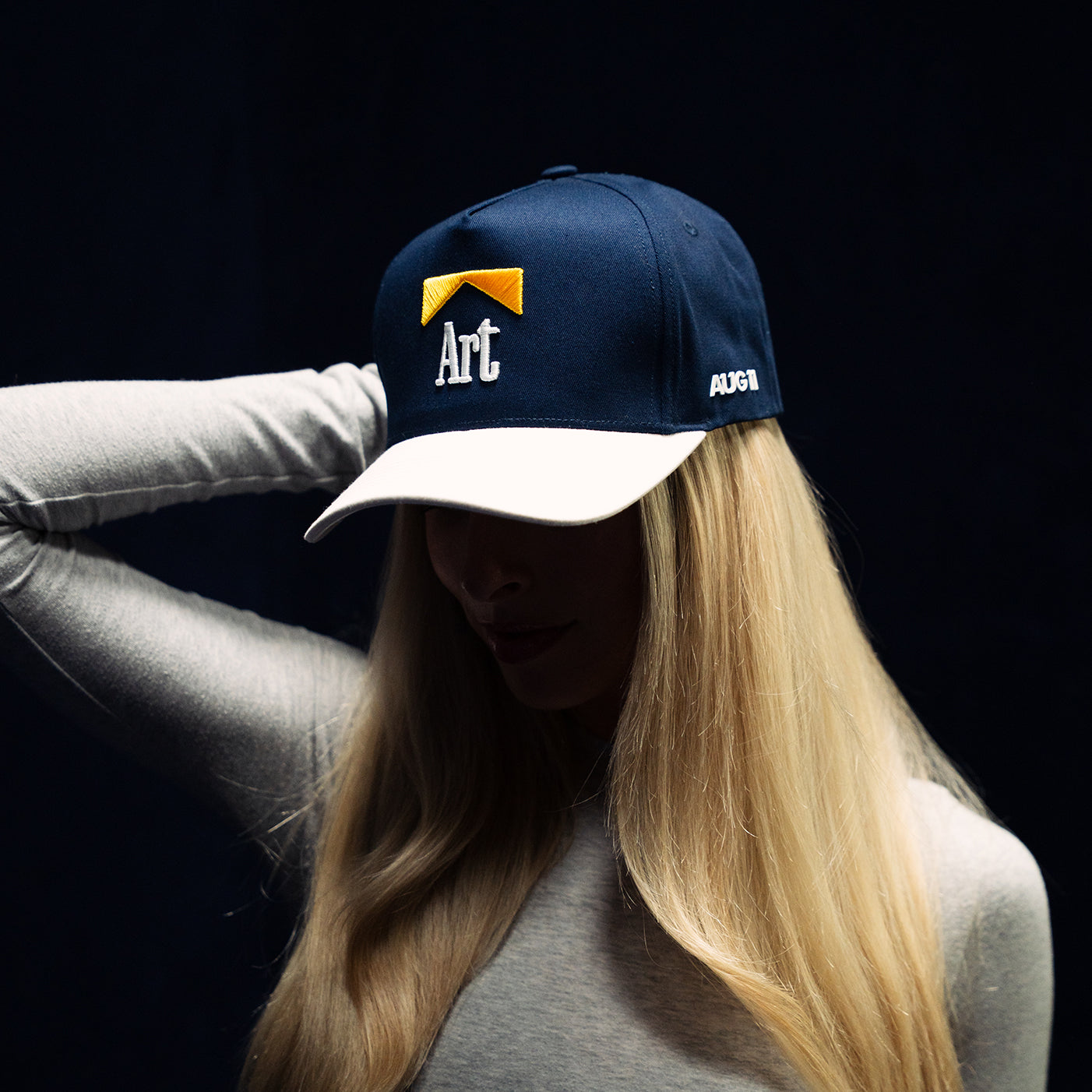 Art Snapback (Navy/Gold)