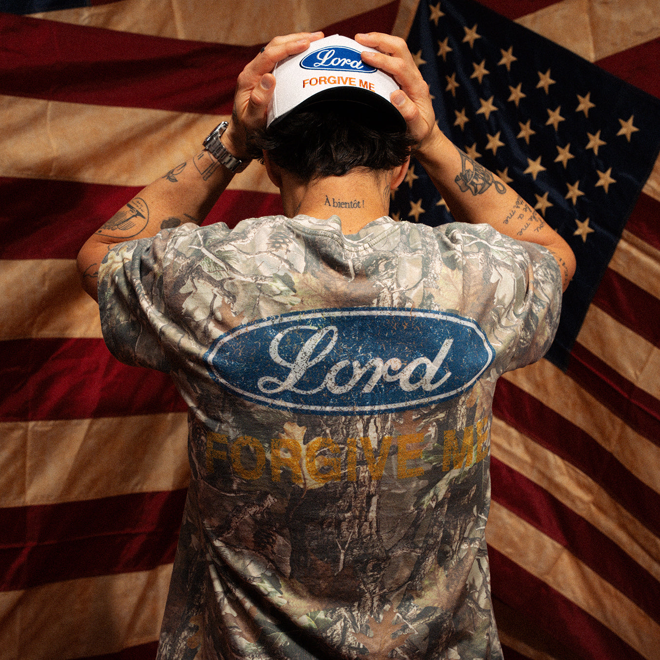 Lord Forgive T-Shirt (Camo)