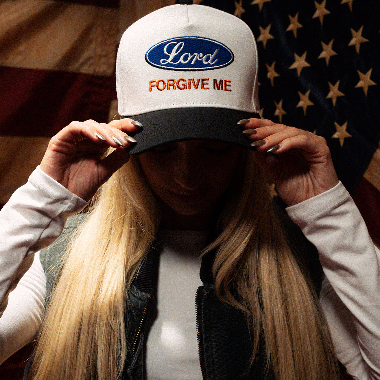 Lord Forgive Me (White/Black)