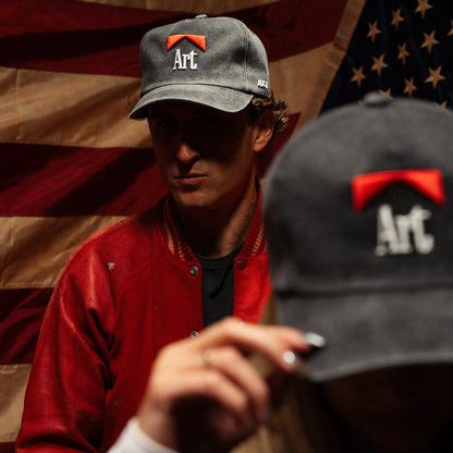 Art Hat Vintage Black (Unstructured)