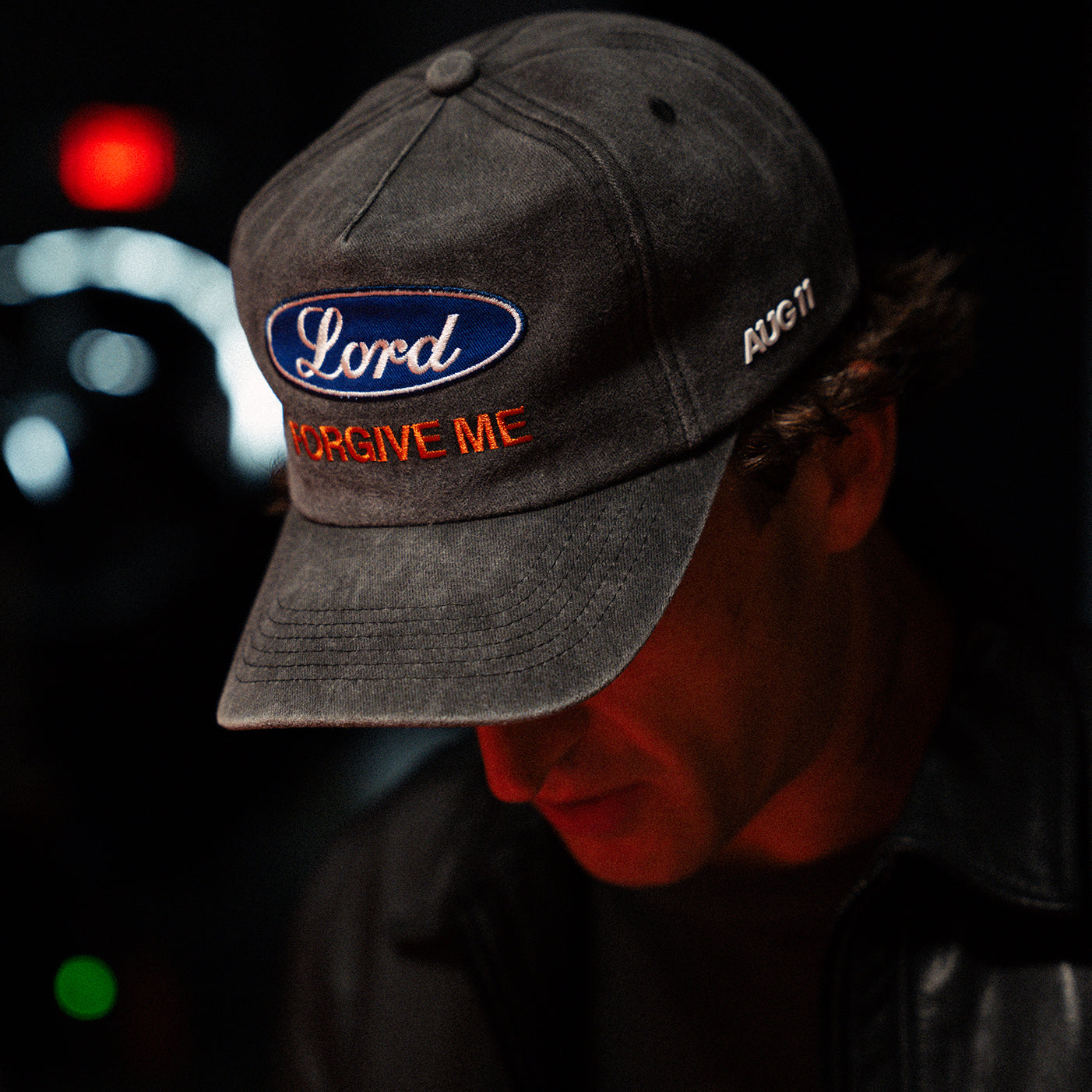 Lord Forgive Me Vintage Black (Unstructured)