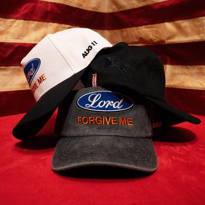 Lord Forgive Me Vintage Black (Unstructured)