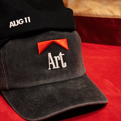 Art Hat Vintage Black (Unstructured)