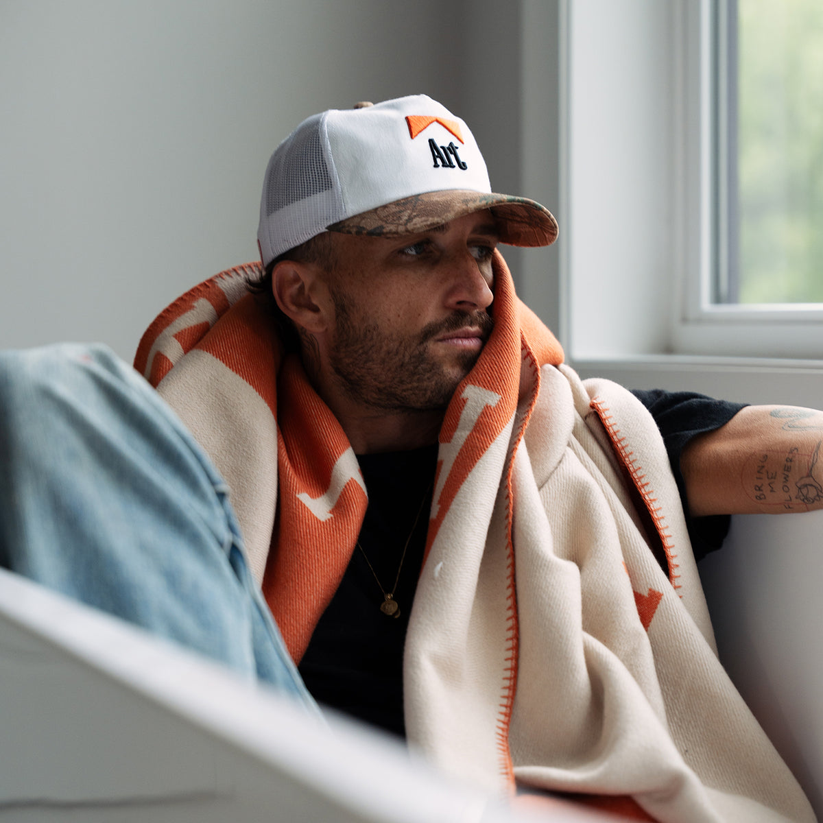Art White Trucker Camo (Unstructured)