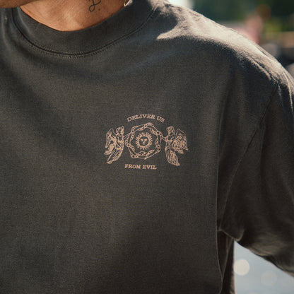 Lord Forgive T-Shirt (Vintage Black) OVERSIZED