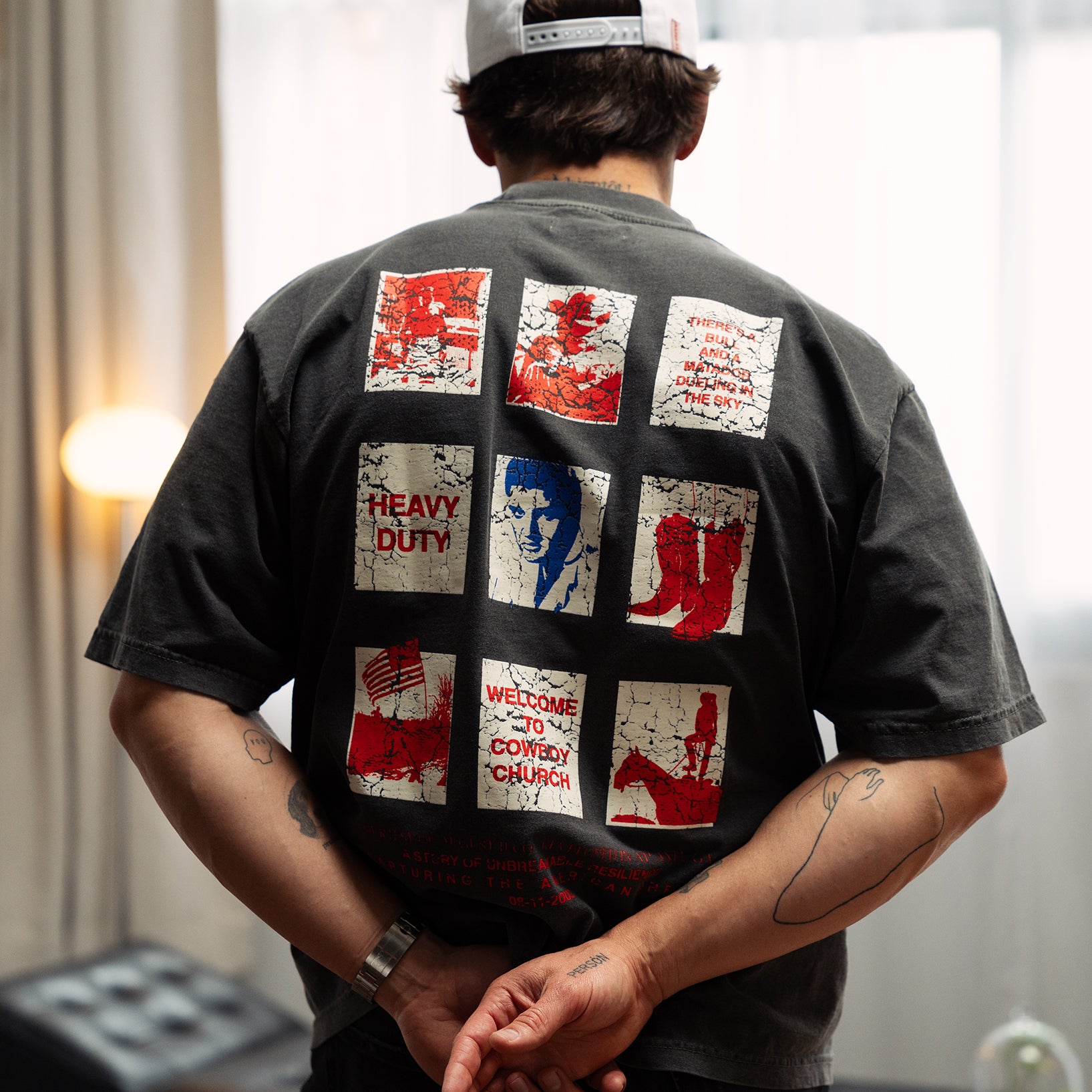 Icons T-Shirt (Vintage Black) OVERSIZED