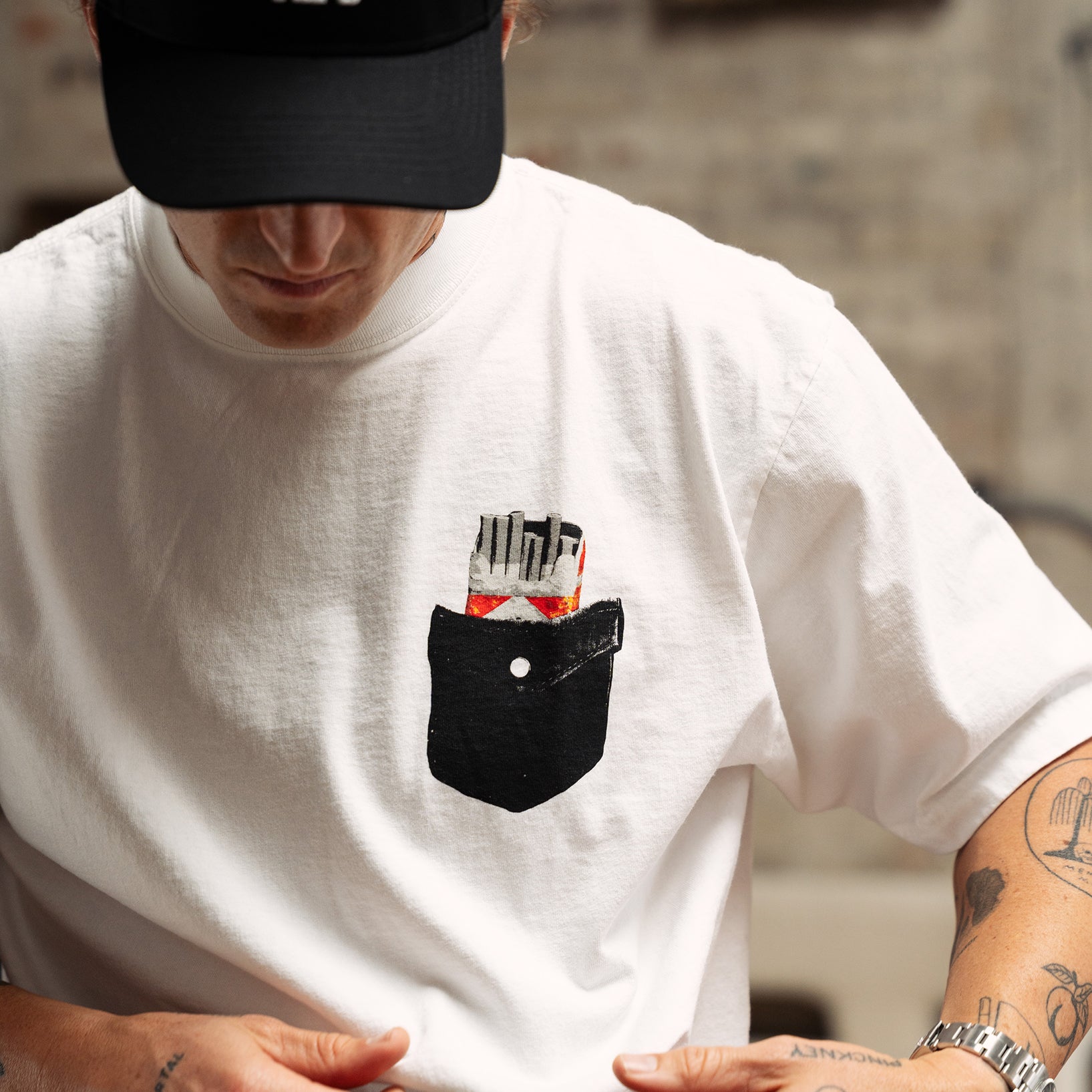 Icons T-Shirt (WHITE) OVERSIZED