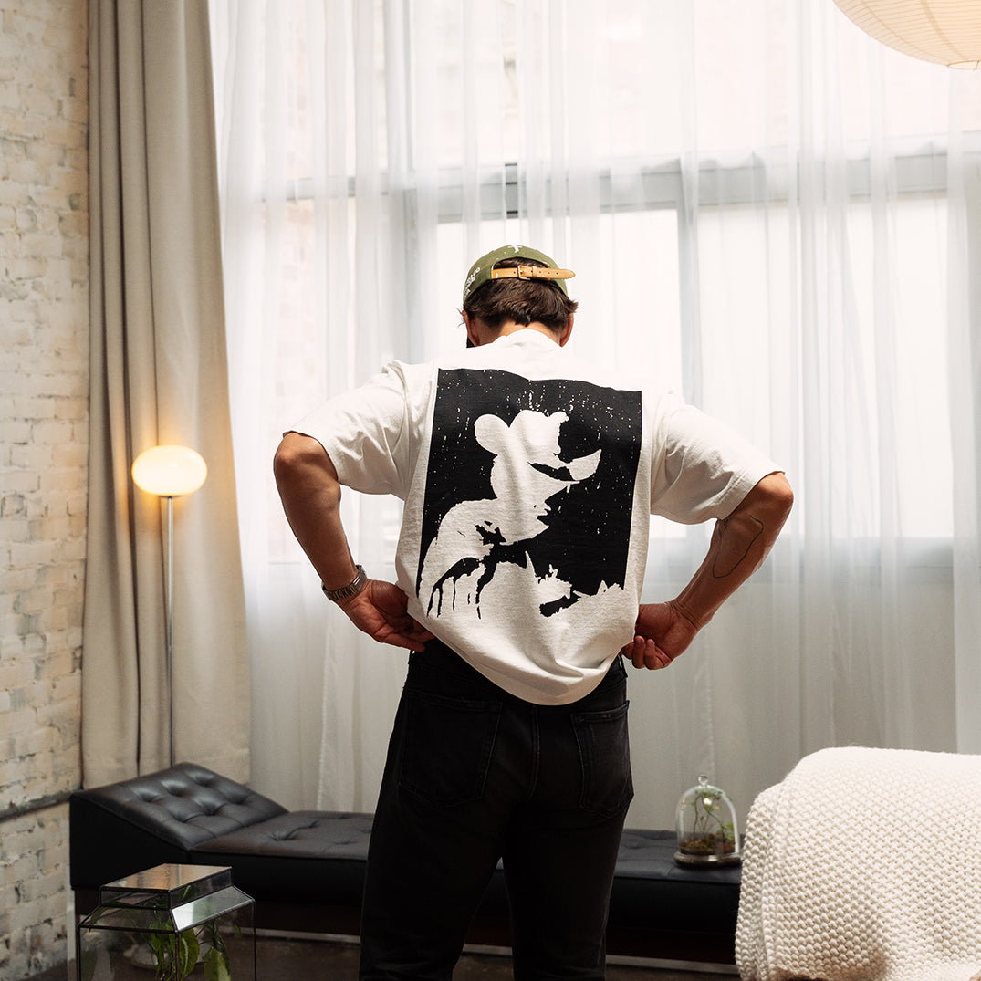 In Loving Memory T-Shirt (White) OVERSIZED